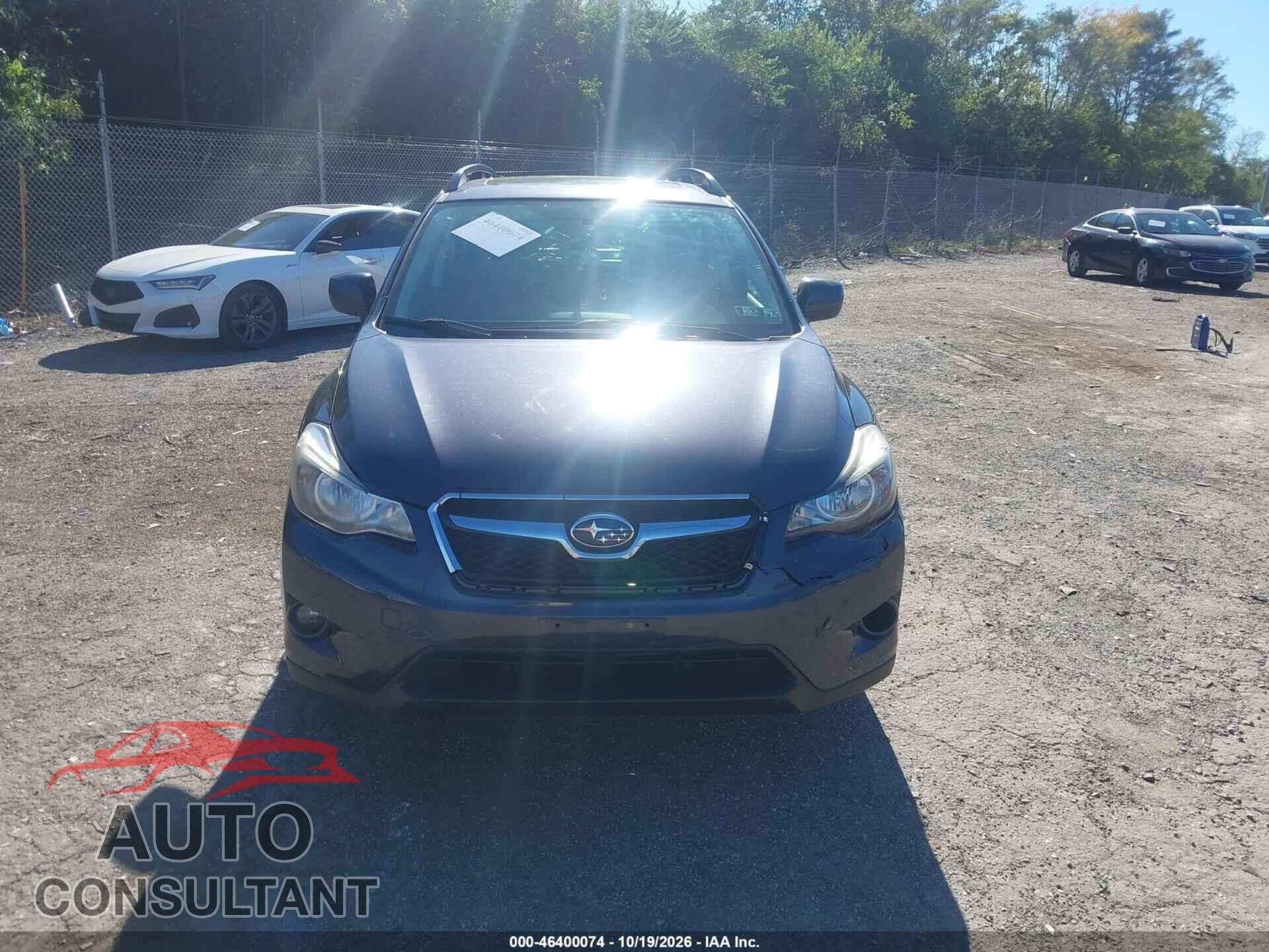 SUBARU XV CROSSTREK 2014 - JF2GPAKC4E8202504