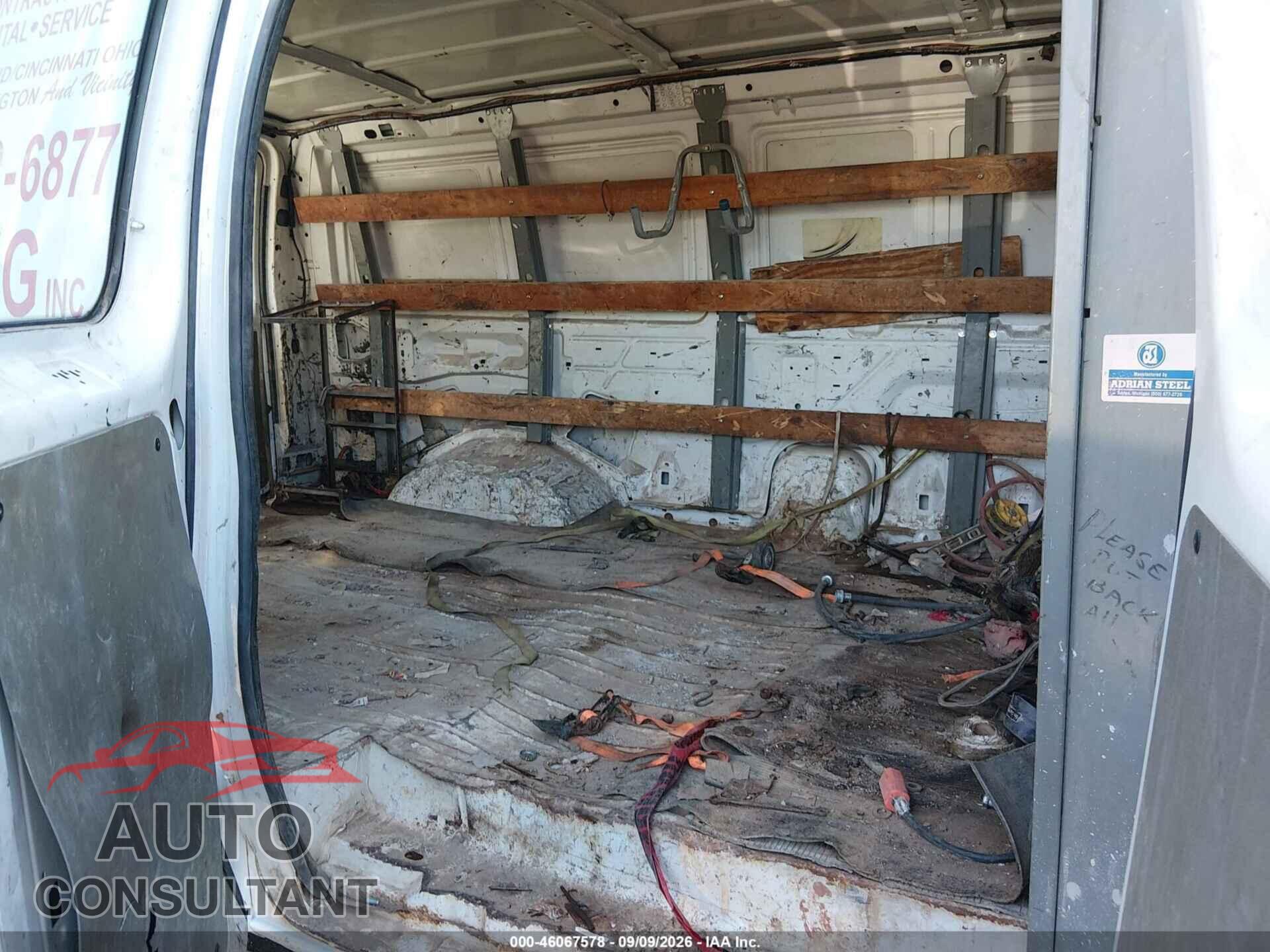 FORD E-250 2009 - 1FTNE24W79DA34024