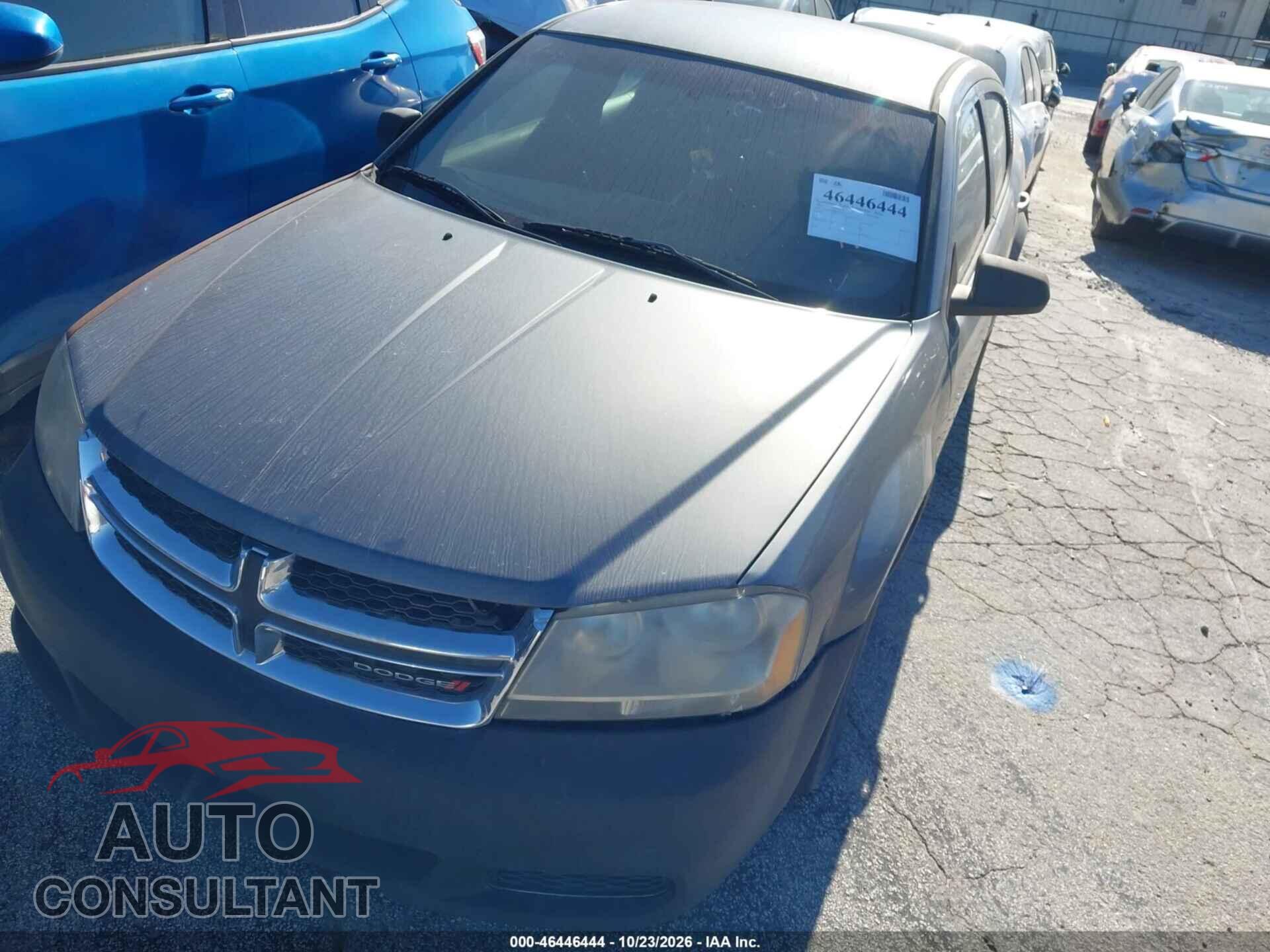 DODGE AVENGER 2013 - 1C3CDZAB4DN529325
