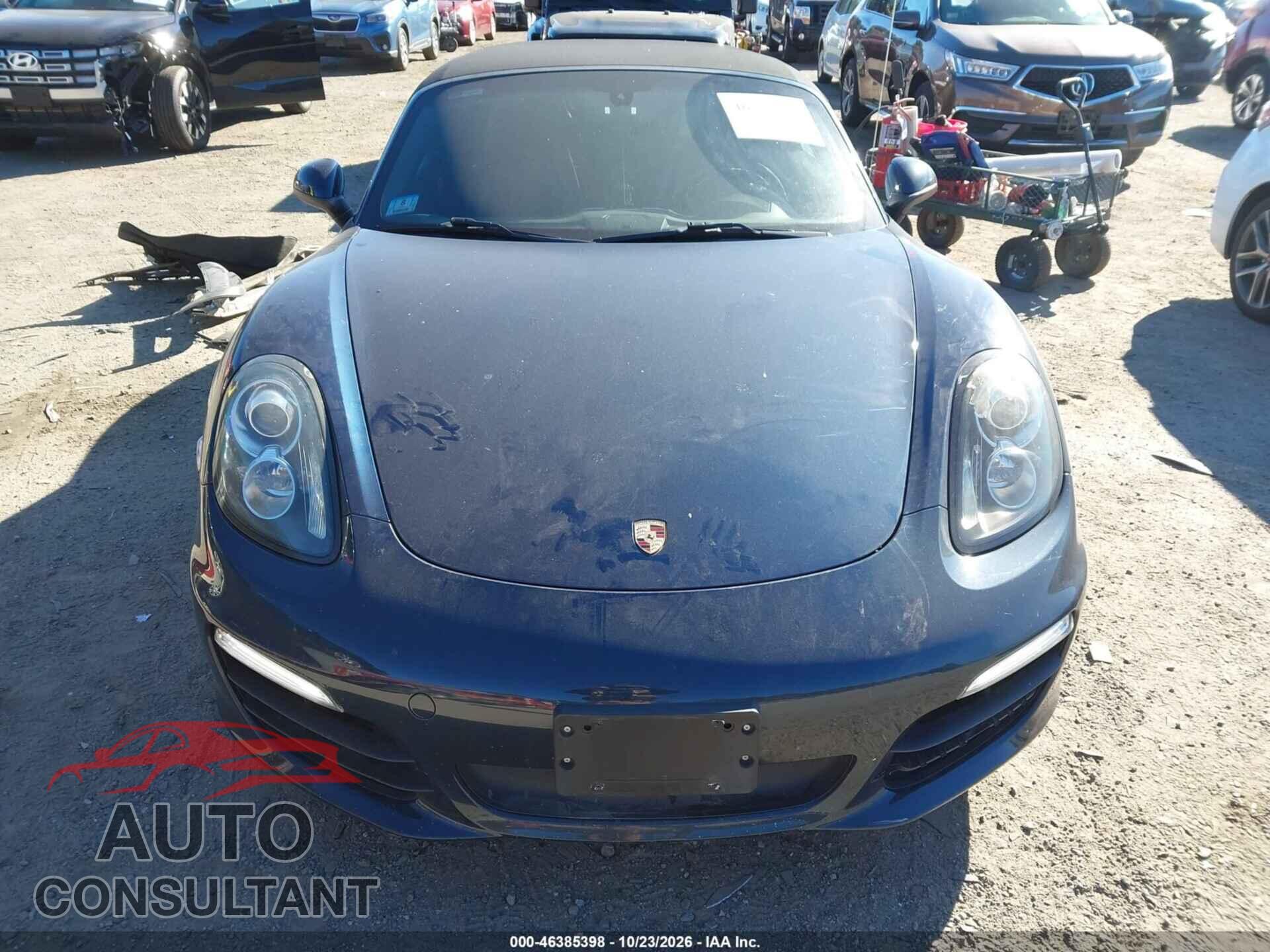 PORSCHE BOXSTER 2015 - WP0CA2A86FS120165