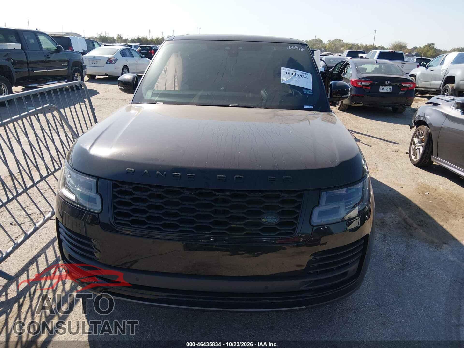 LAND ROVER RANGE ROVER 2019 - SALGS2SV5KA543833