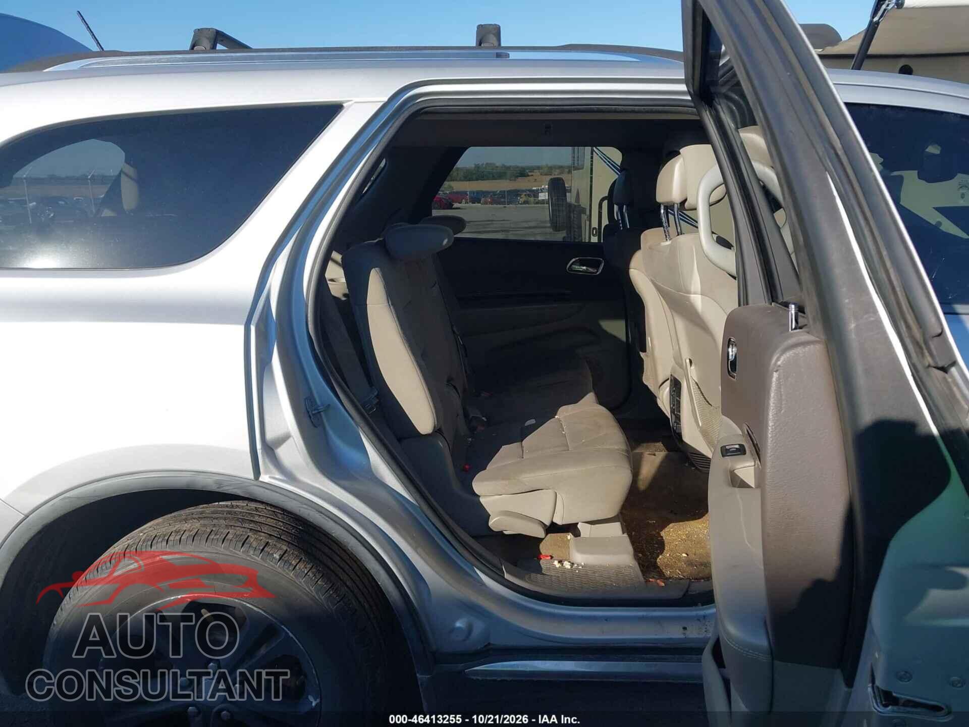 DODGE DURANGO 2011 - 1D4RE4GG9BC712496