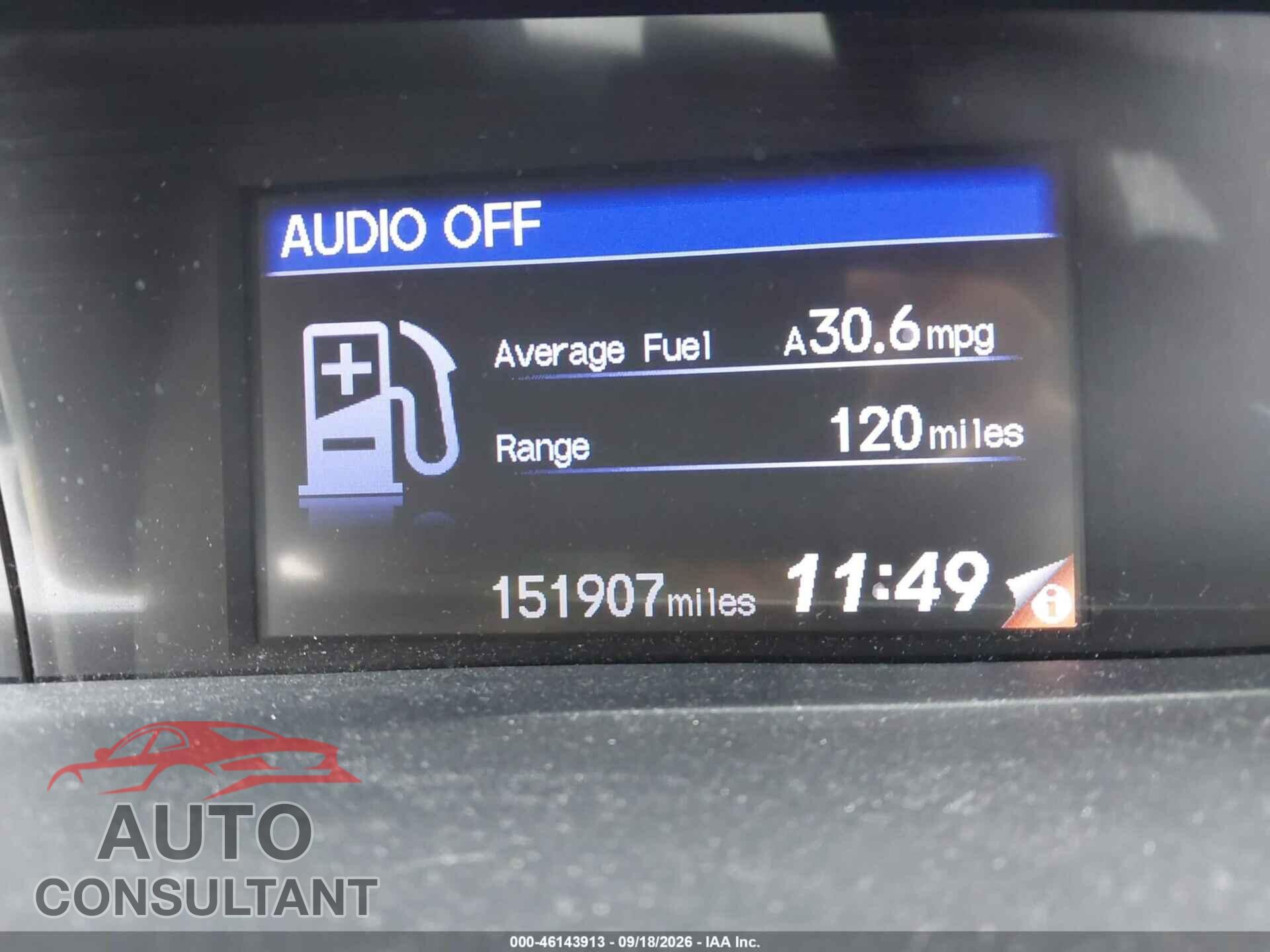 HONDA CIVIC 2012 - 19XFB2F59CE002327