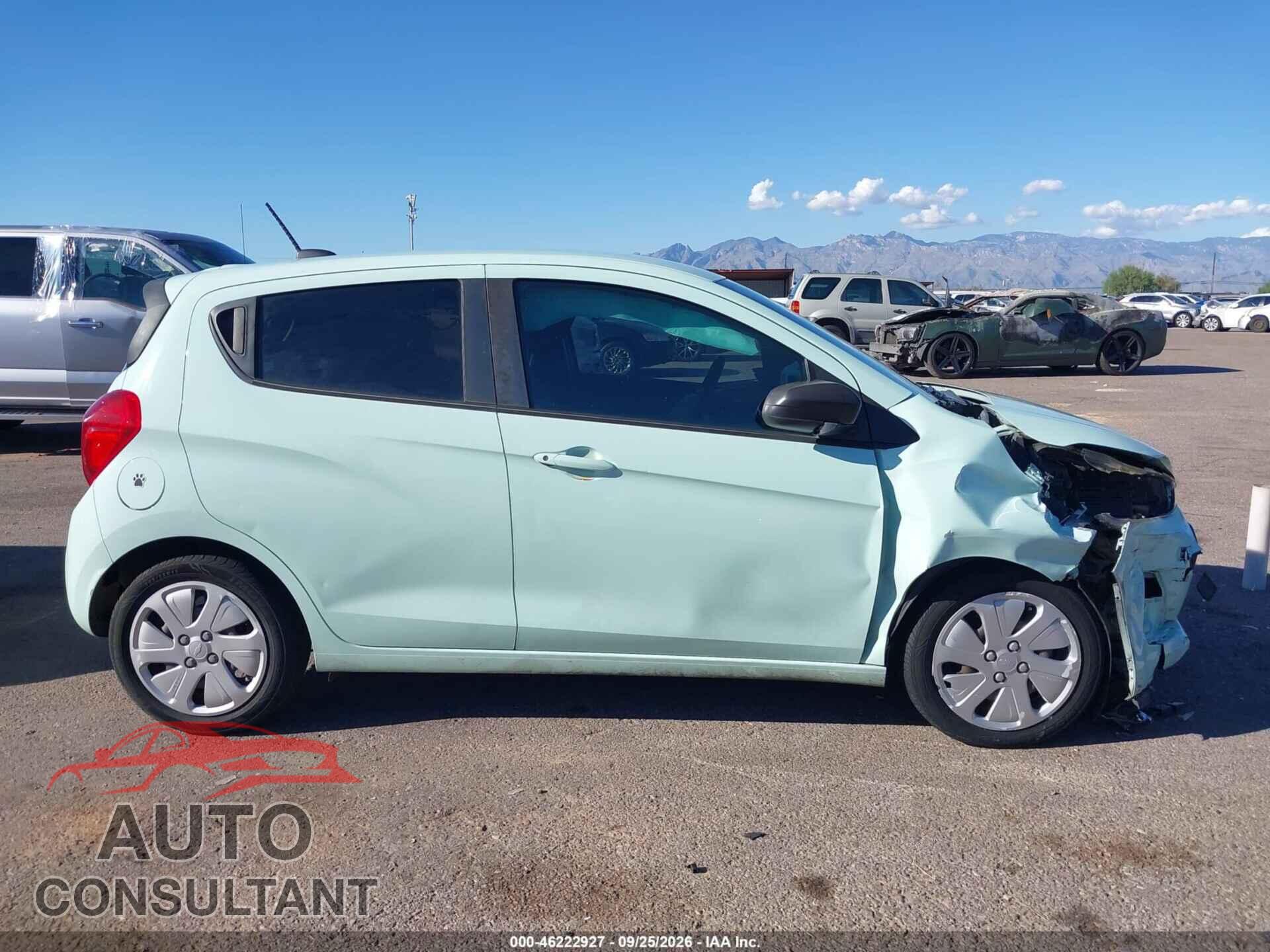 CHEVROLET SPARK 2017 - KL8CB6SA9HC818314