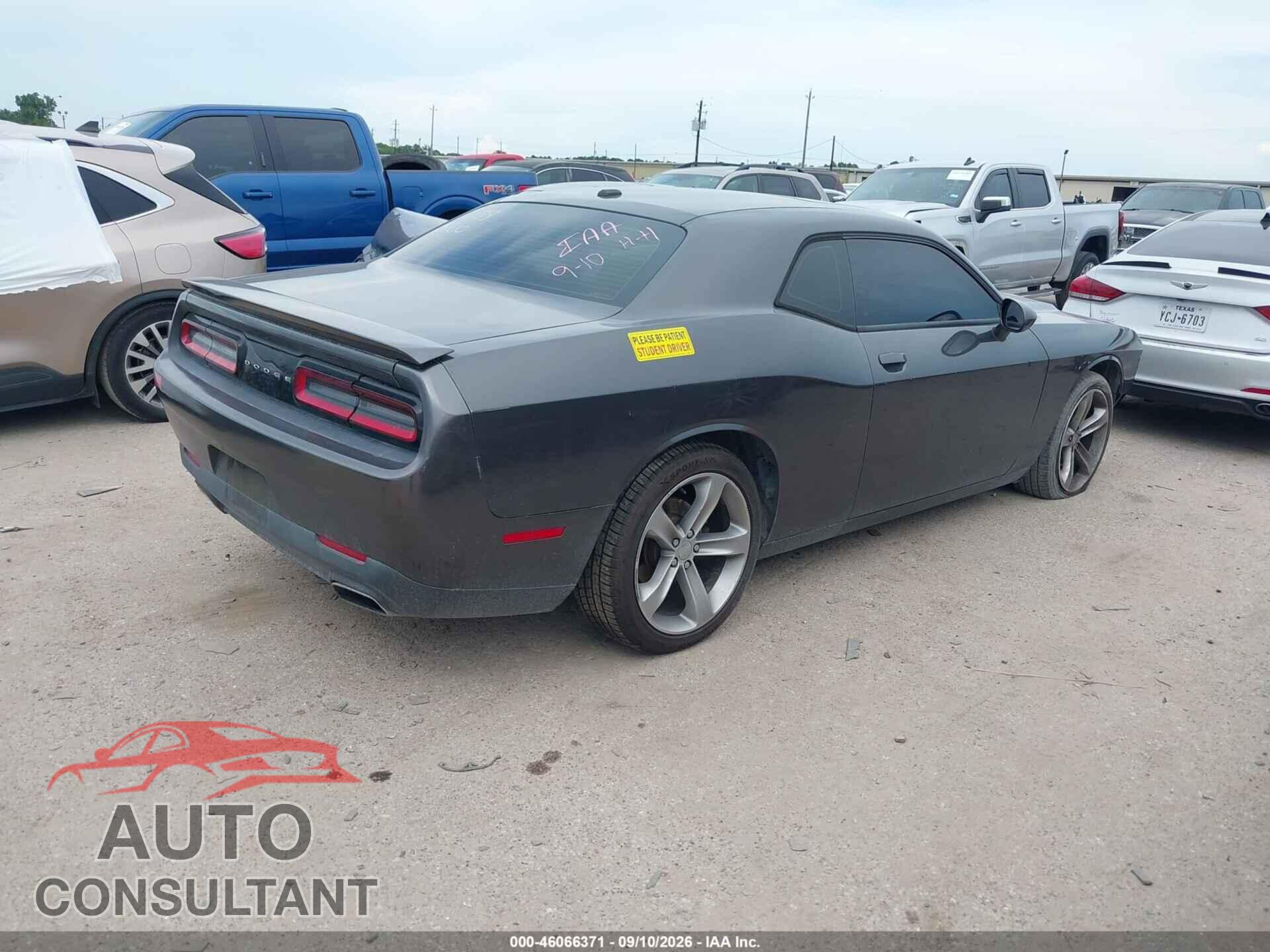 DODGE CHALLENGER 2015 - 2C3CDZAG9FH895210