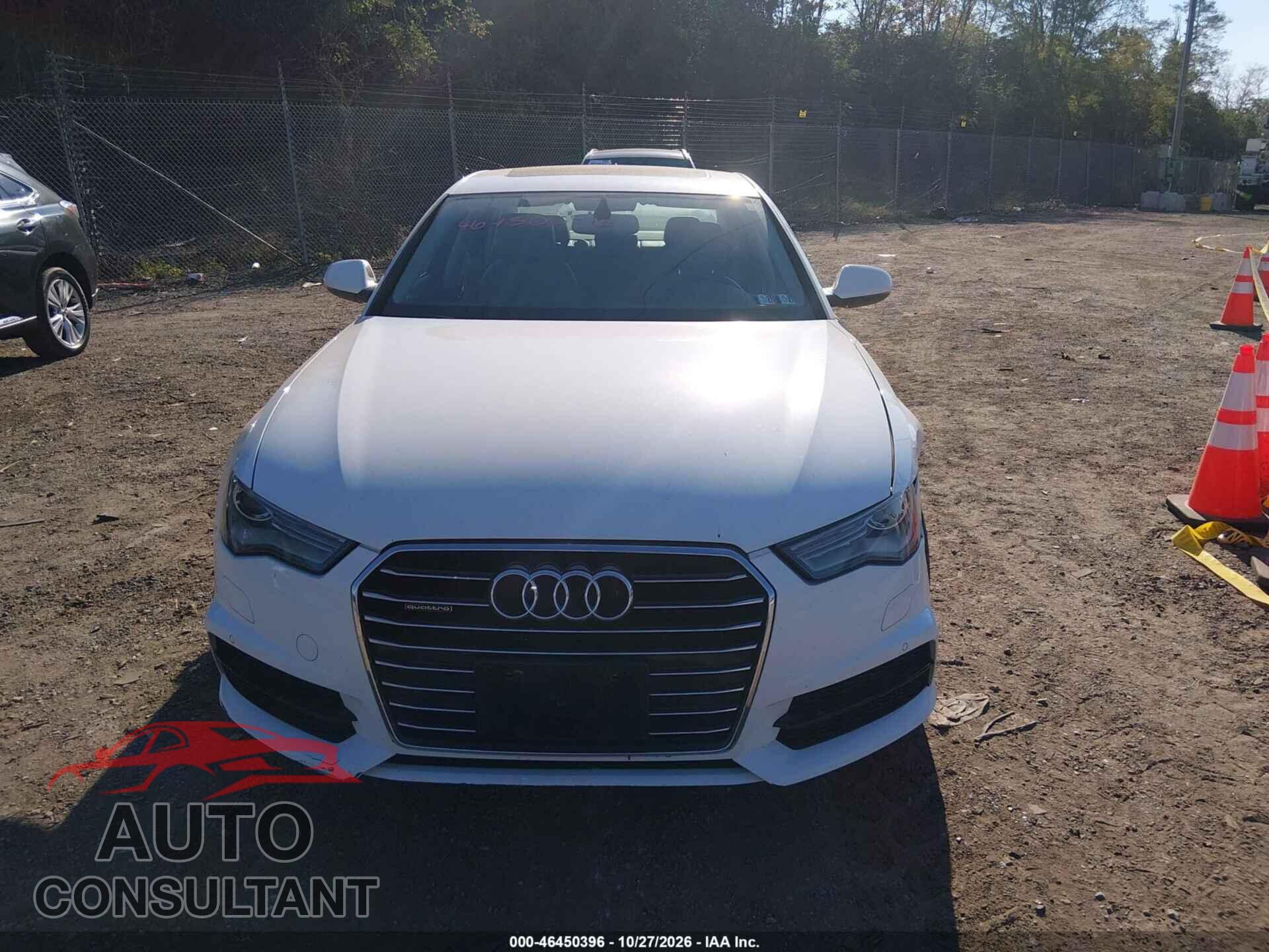 AUDI A6 2017 - WAUG8BFC2HN102027