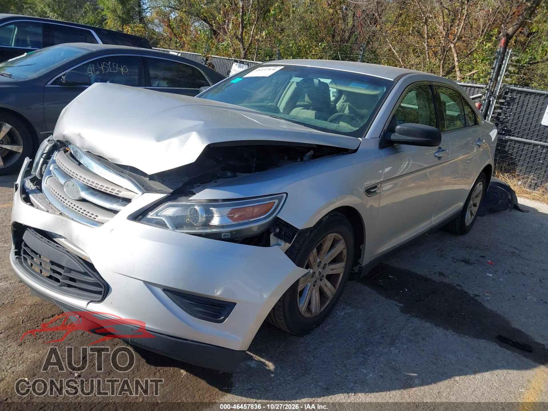 FORD TAURUS 2012 - 1FAHP2DW0CG127194