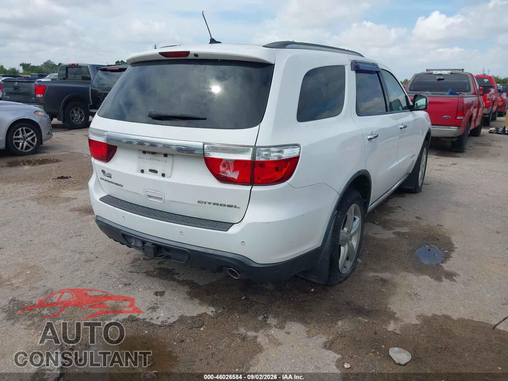 DODGE DURANGO 2013 - 1C4RDHEGXDC571709