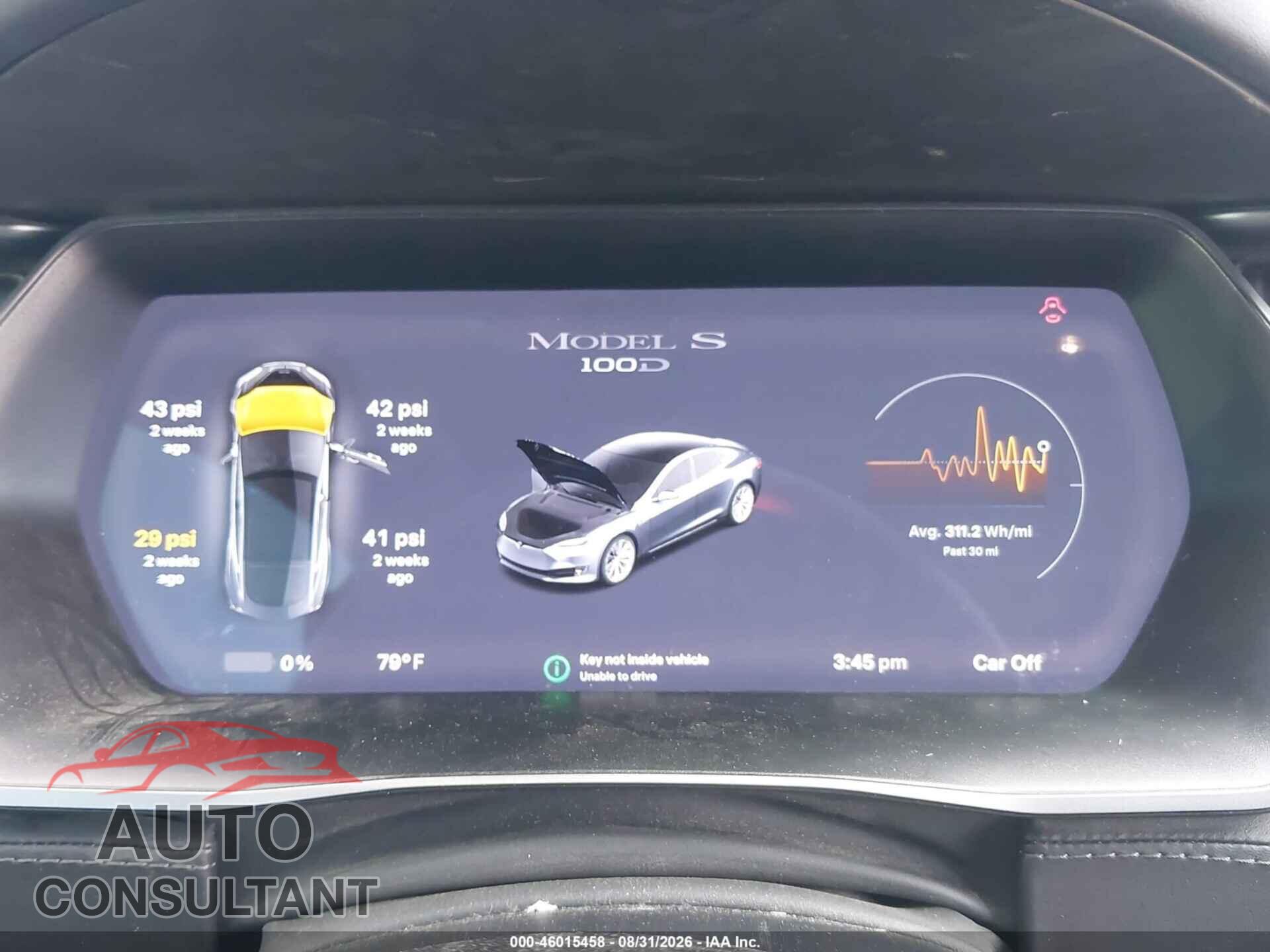 TESLA MODEL S 2018 - 5YJSA1E29JF260471