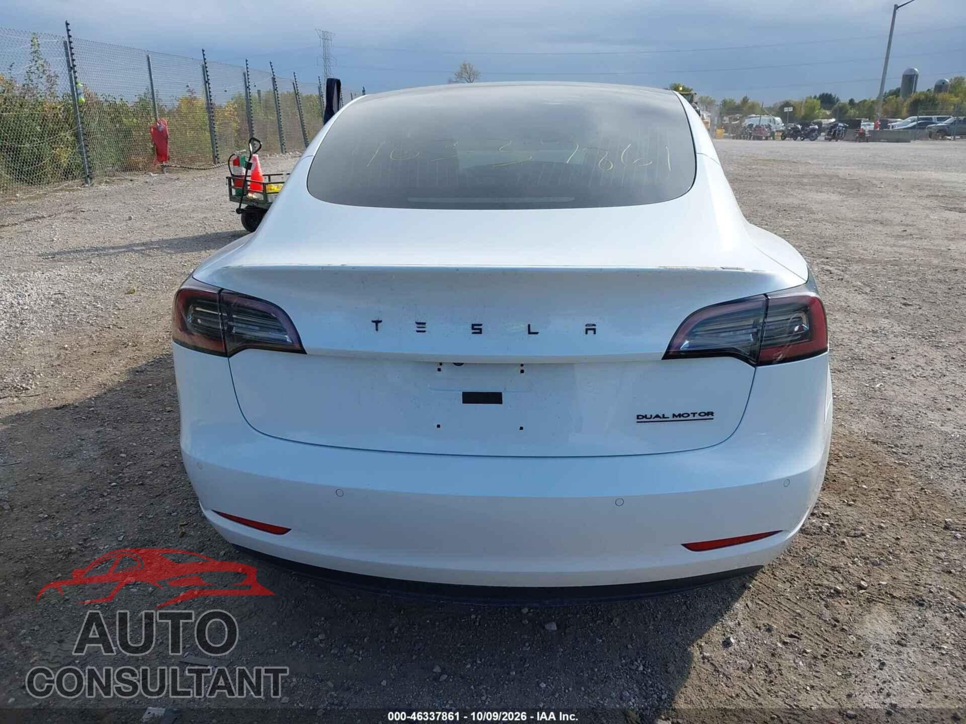 TESLA MODEL 3 2018 - 5YJ3E1EB4JF089069