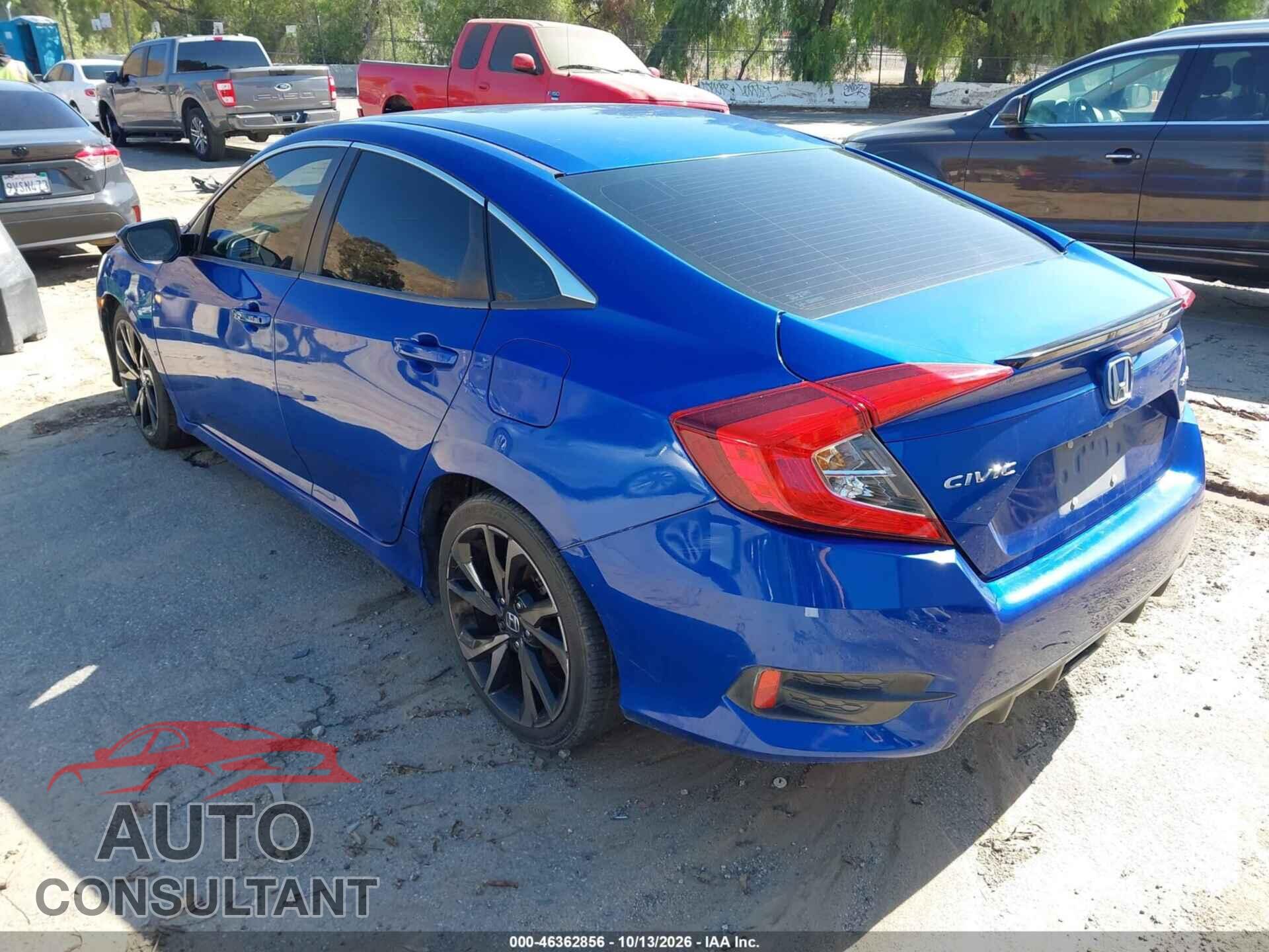 HONDA CIVIC 2019 - 2HGFC2F80KH551748