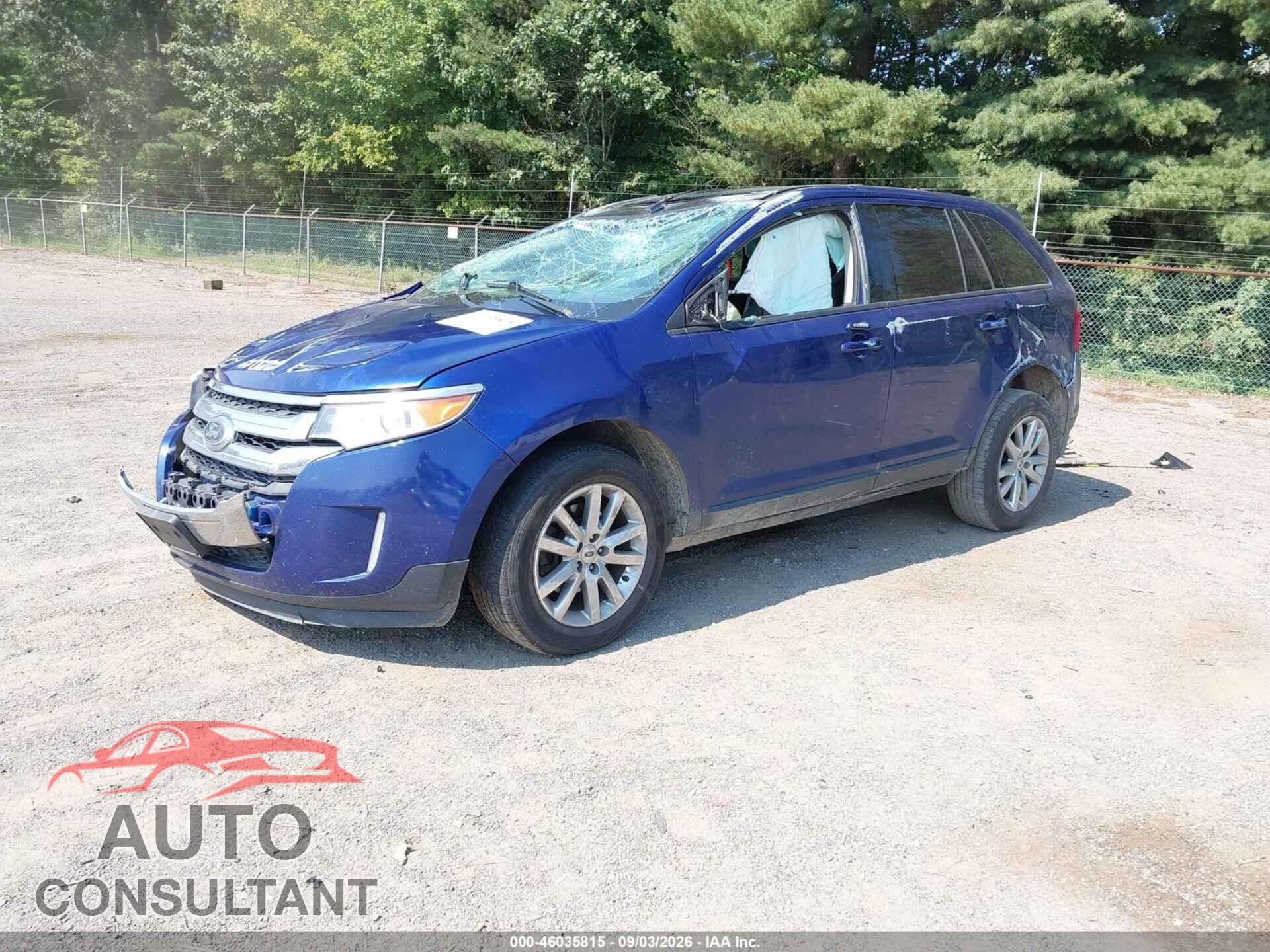 FORD EDGE 2013 - 2FMDK3JC3DBA43852
