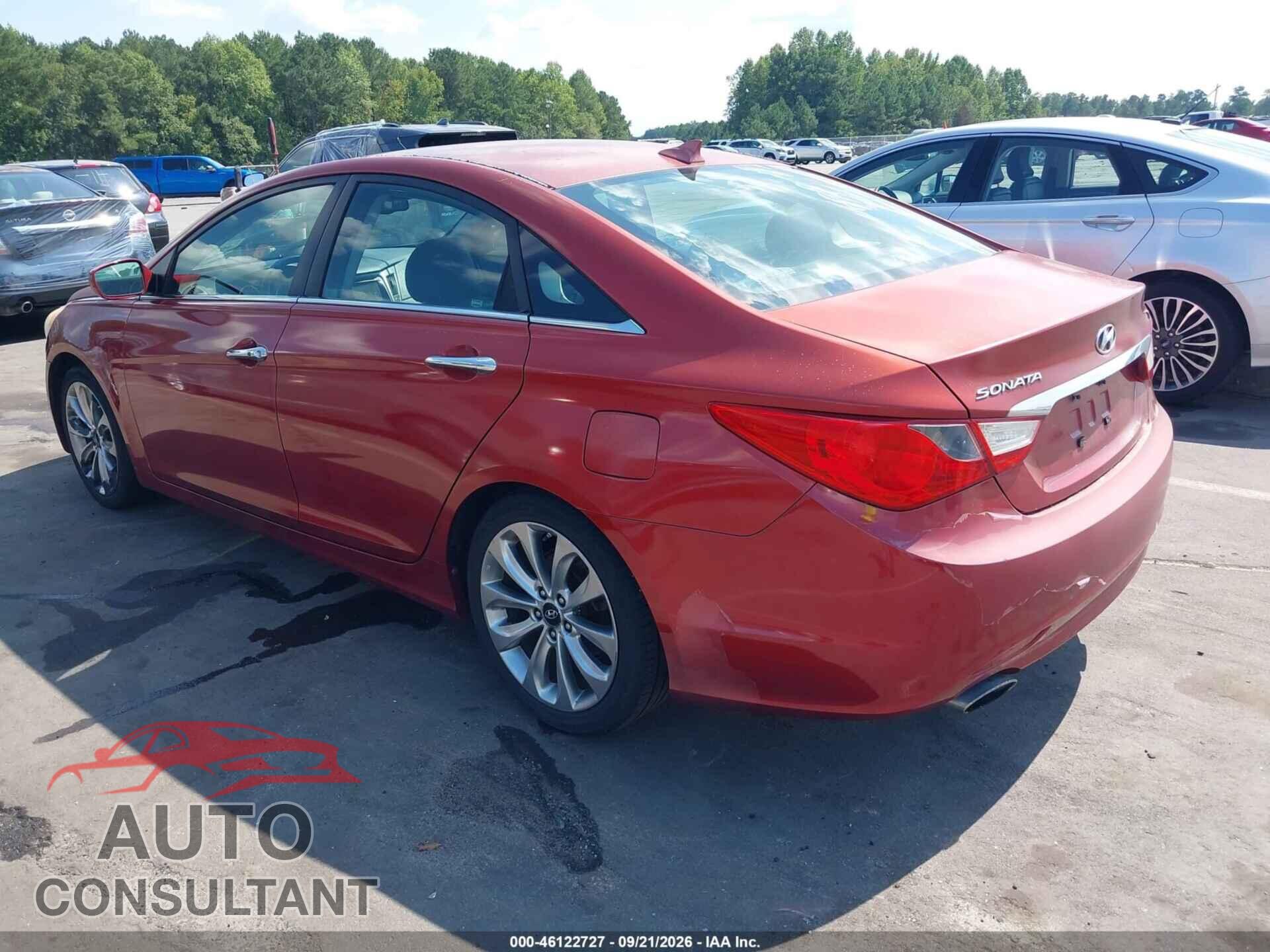 HYUNDAI SONATA 2012 - 5NPEC4AB3CH400596