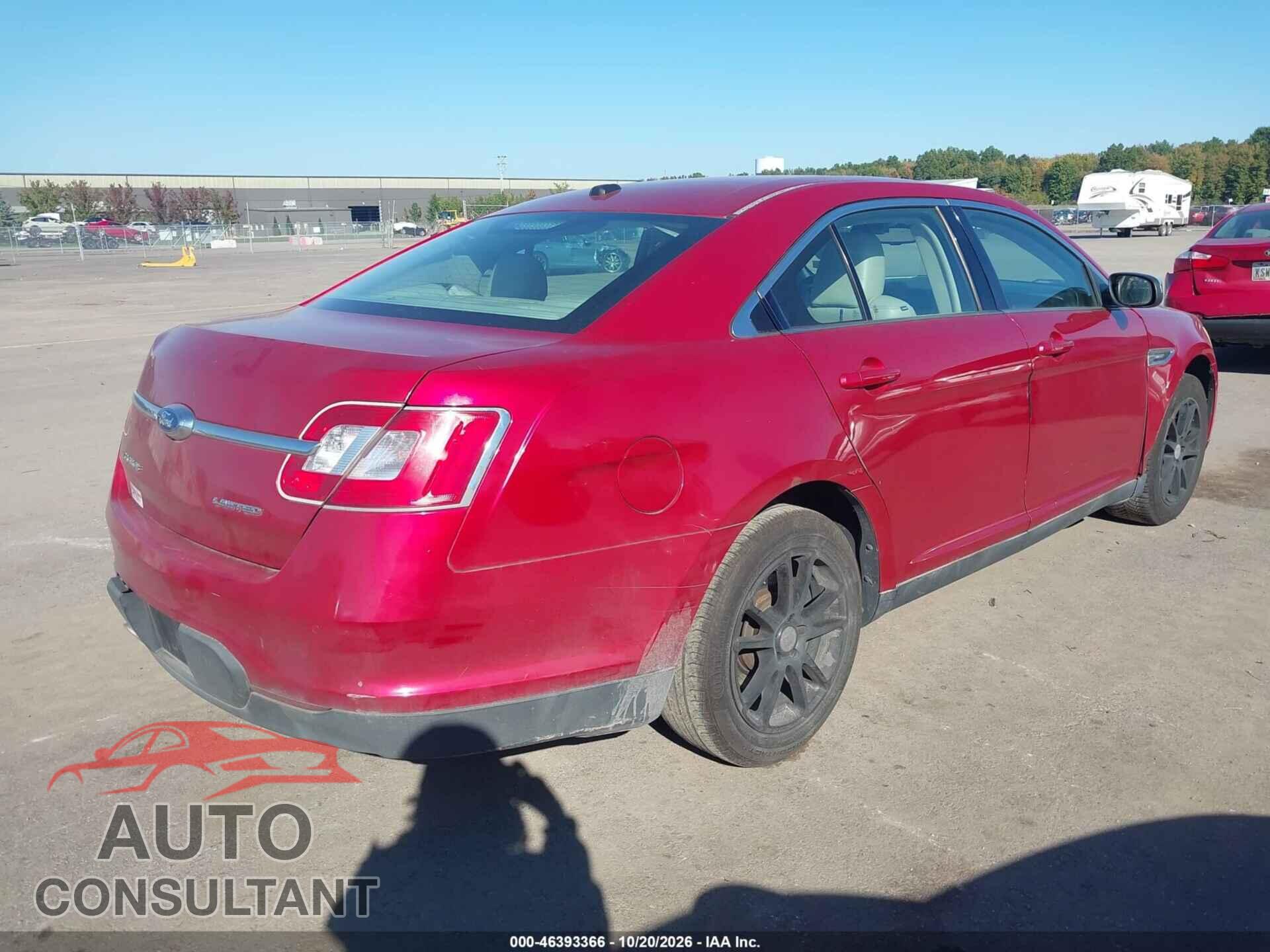 FORD TAURUS 2010 - 1FAHP2FW9AG166957