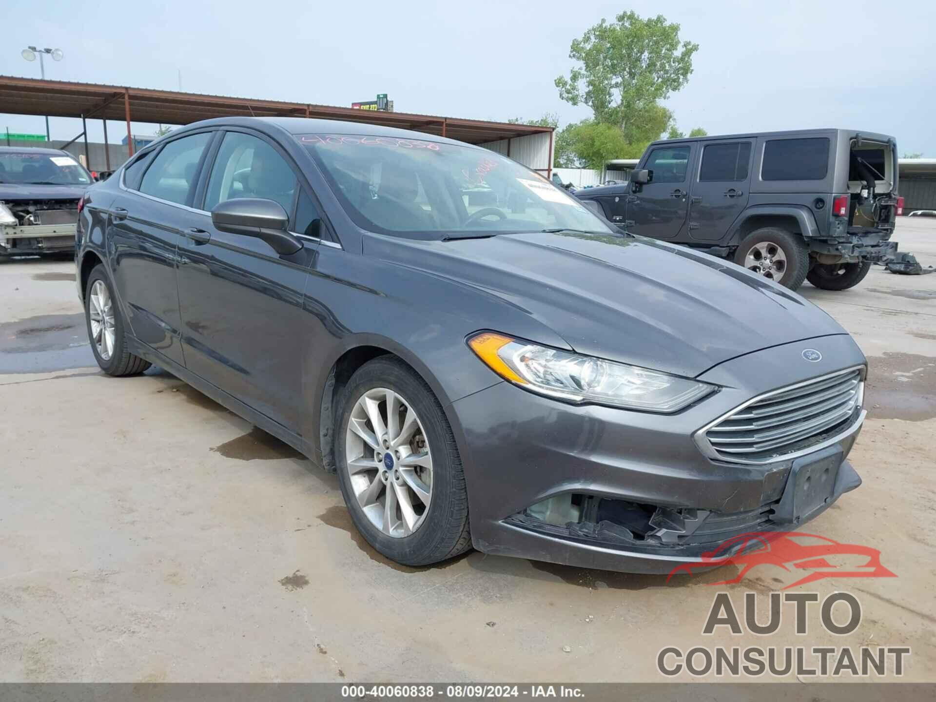 FORD FUSION 2017 - 3FA6P0H71HR142737