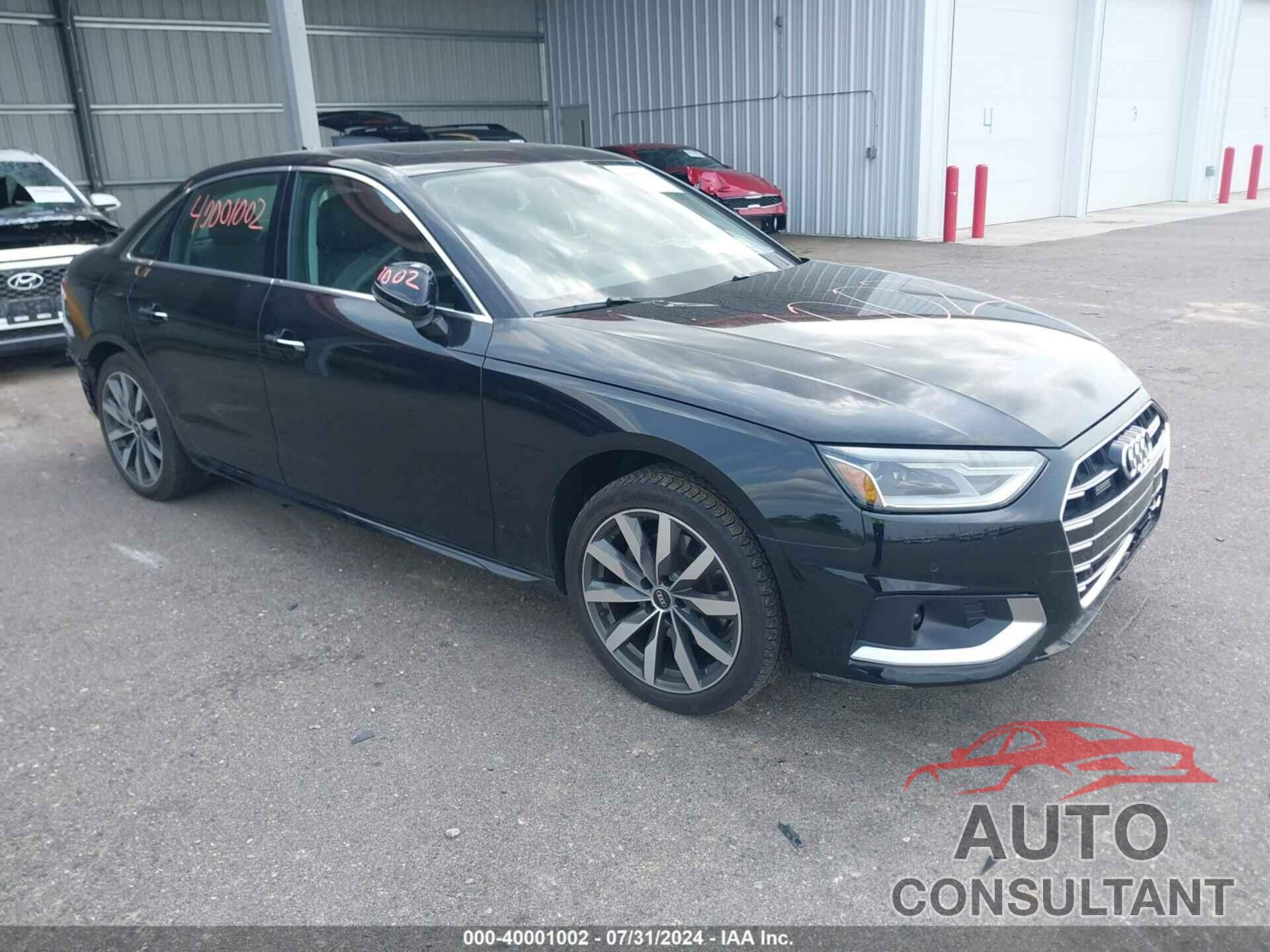 AUDI A4 2021 - WAUABAF49MN009865