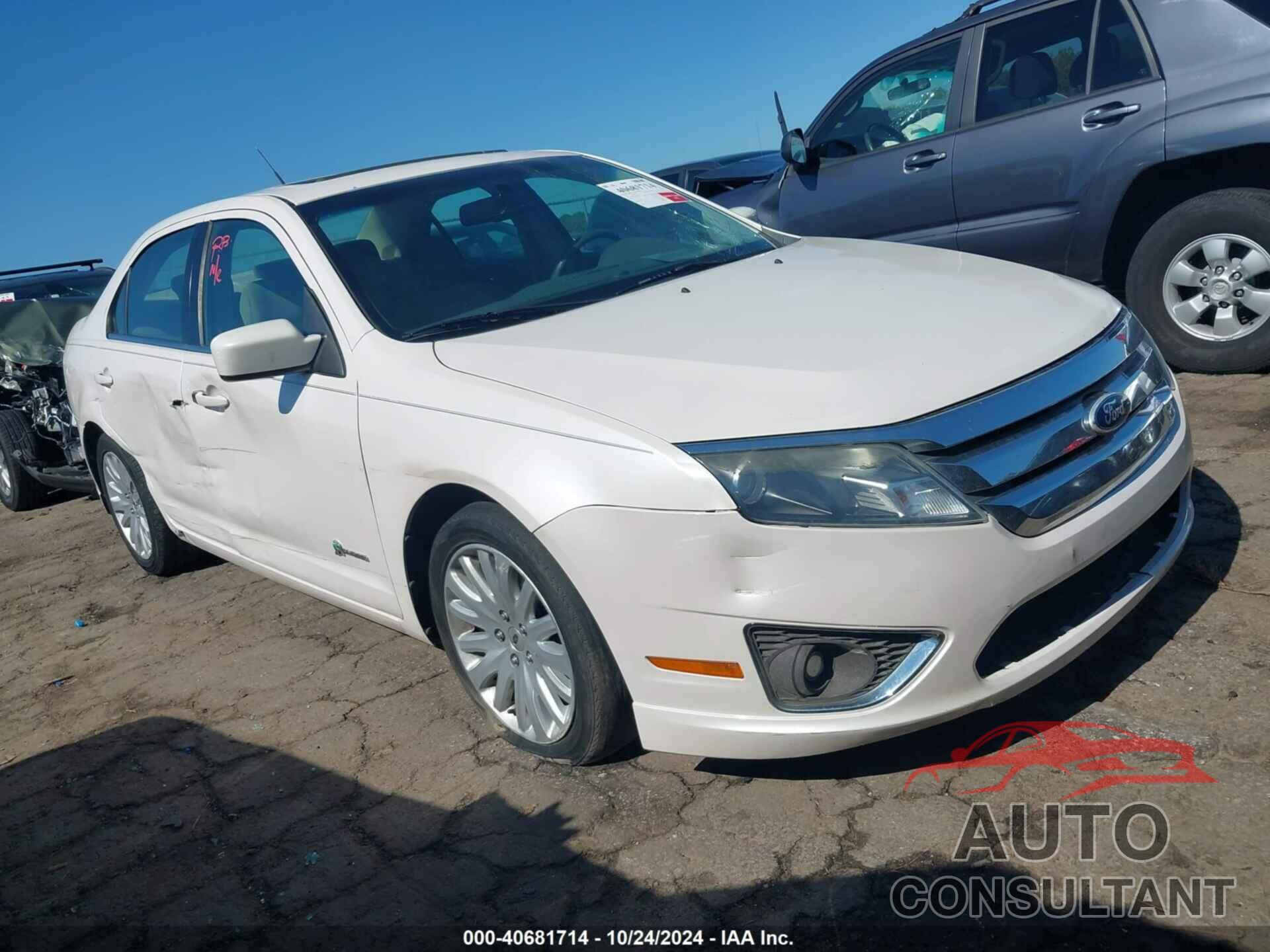 FORD FUSION HYBRID 2010 - 3FADP0L37AR381744