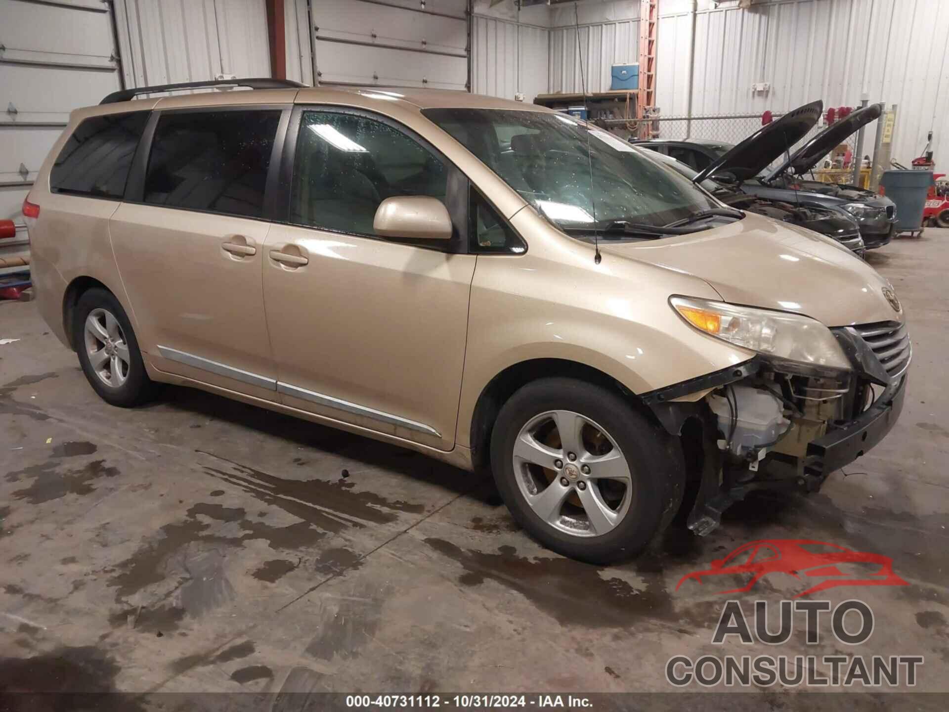 TOYOTA SIENNA 2012 - 5TDKK3DCXCS218330