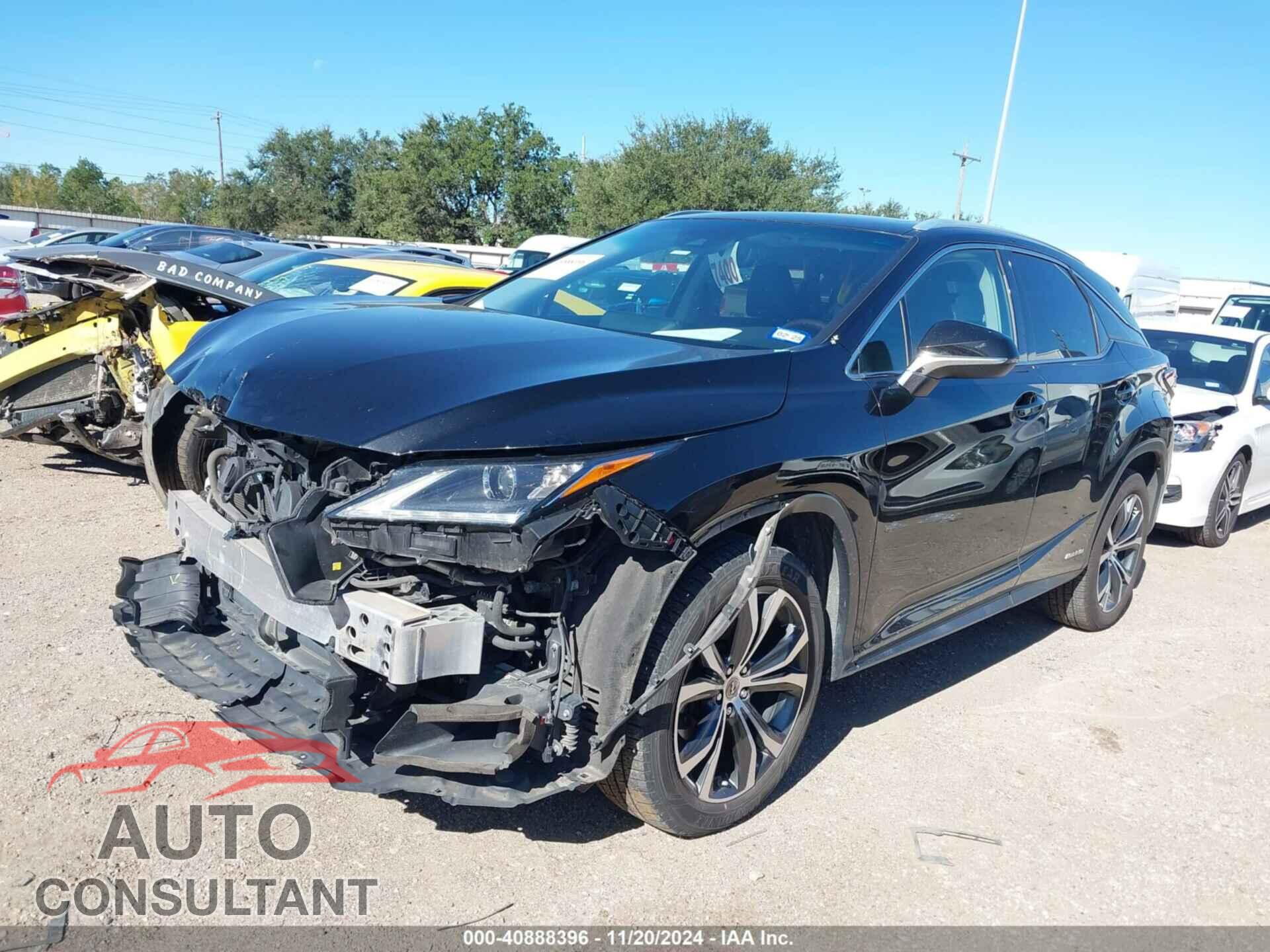 LEXUS RX 450H 2017 - 2T2BGMCA7HC019643