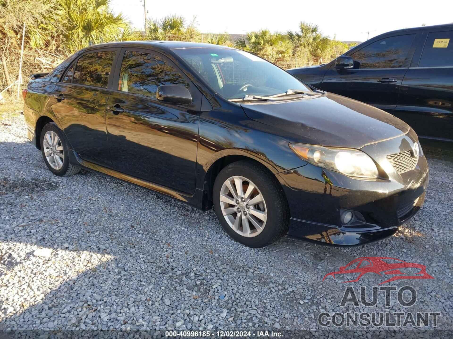 TOYOTA COROLLA 2009 - 1NXBU40E49Z115704