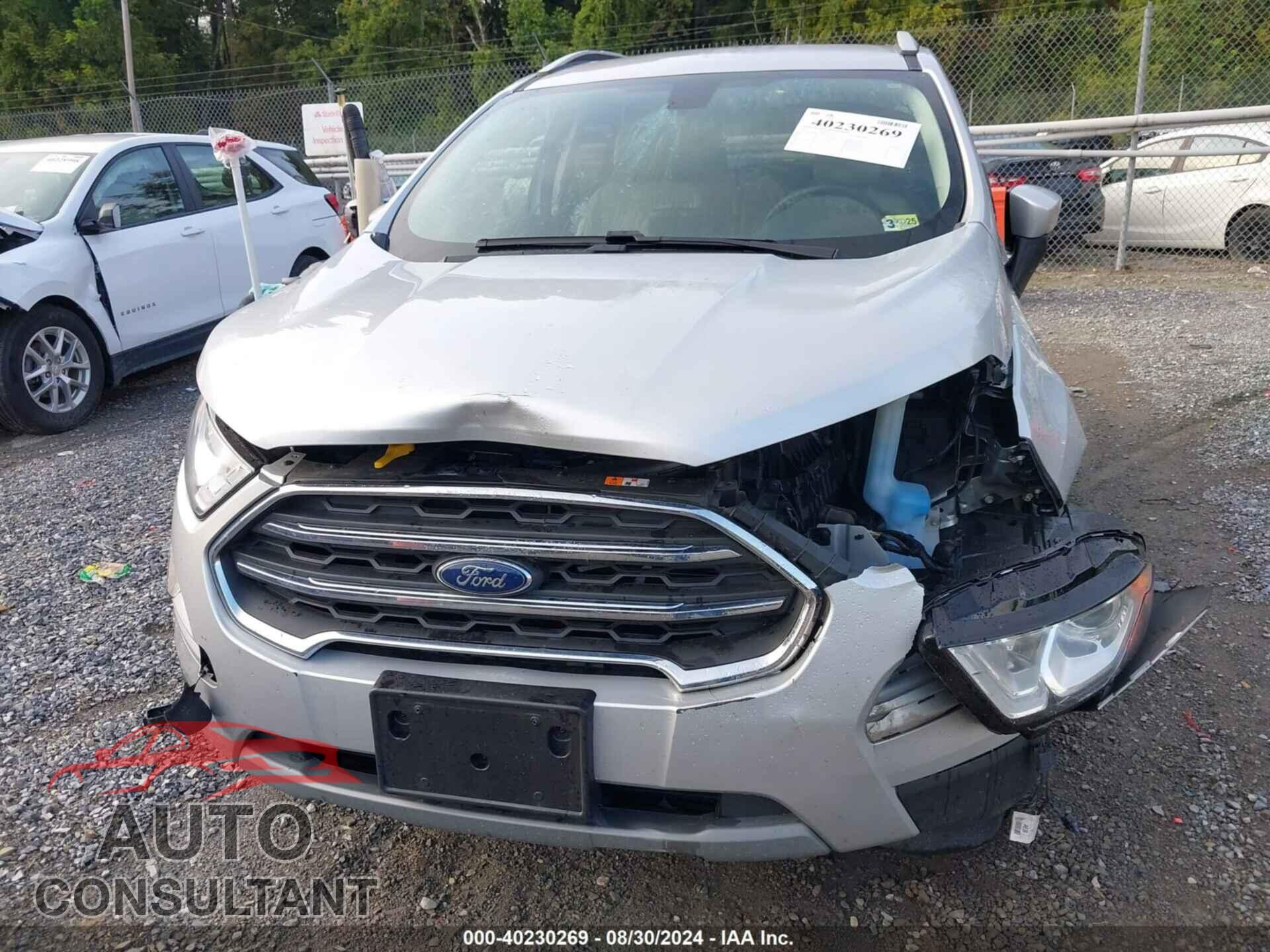 FORD ECOSPORT 2021 - MAJ6S3KL8MC403103