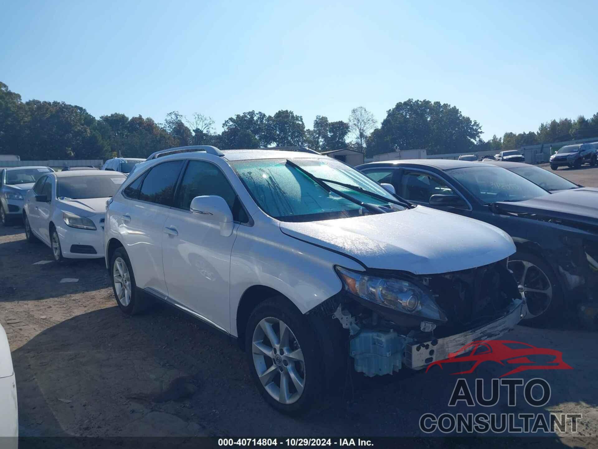 LEXUS RX 350 2011 - 2T2ZK1BA2BC044017