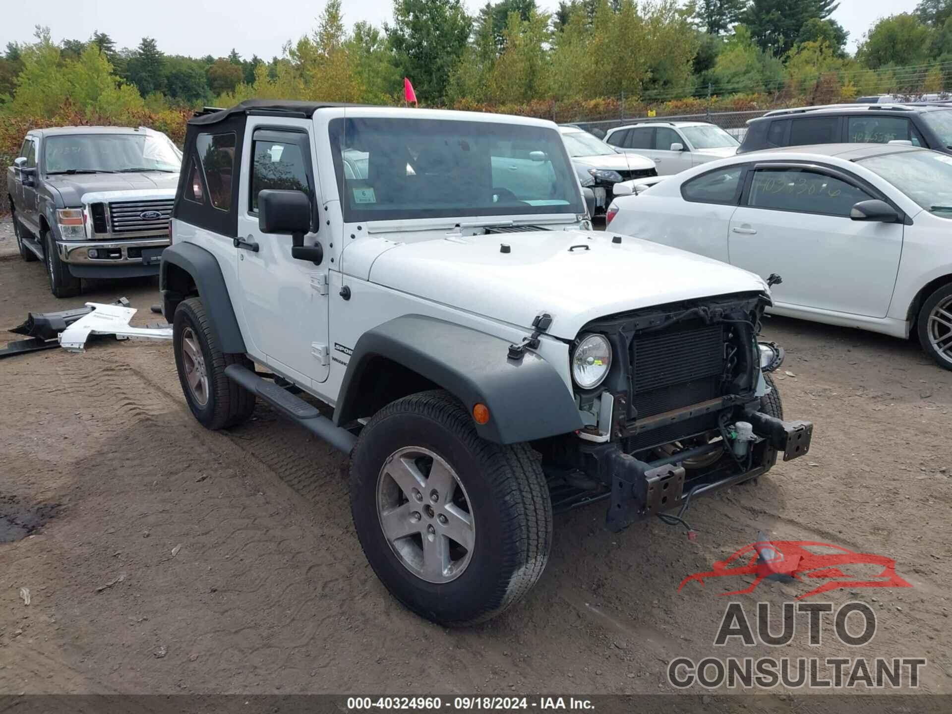 JEEP WRANGLER JK 2018 - 1C4AJWAG5JL819280