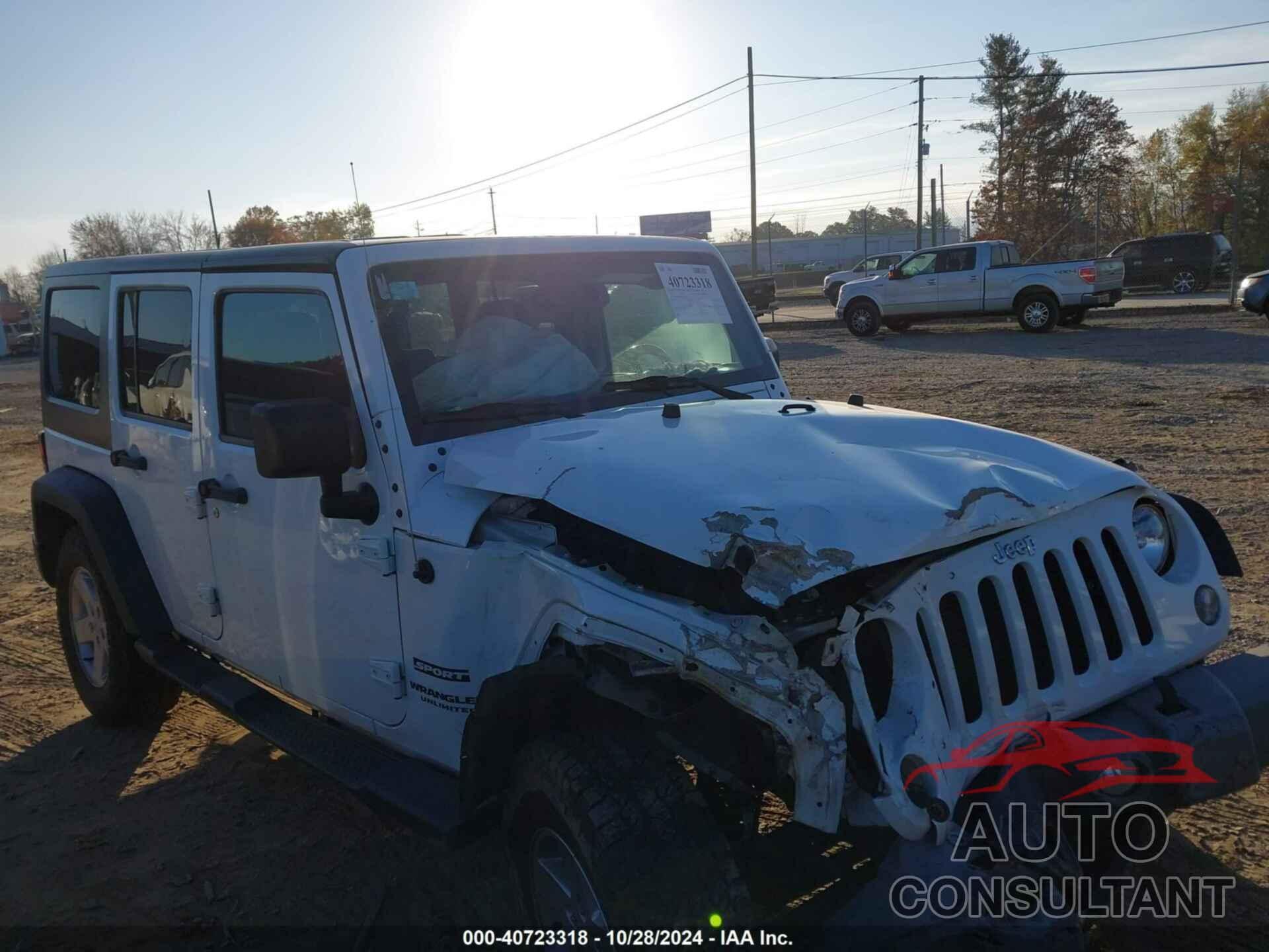 JEEP WRANGLER UNLIMITED 2015 - 1C4BJWDG4FL749956