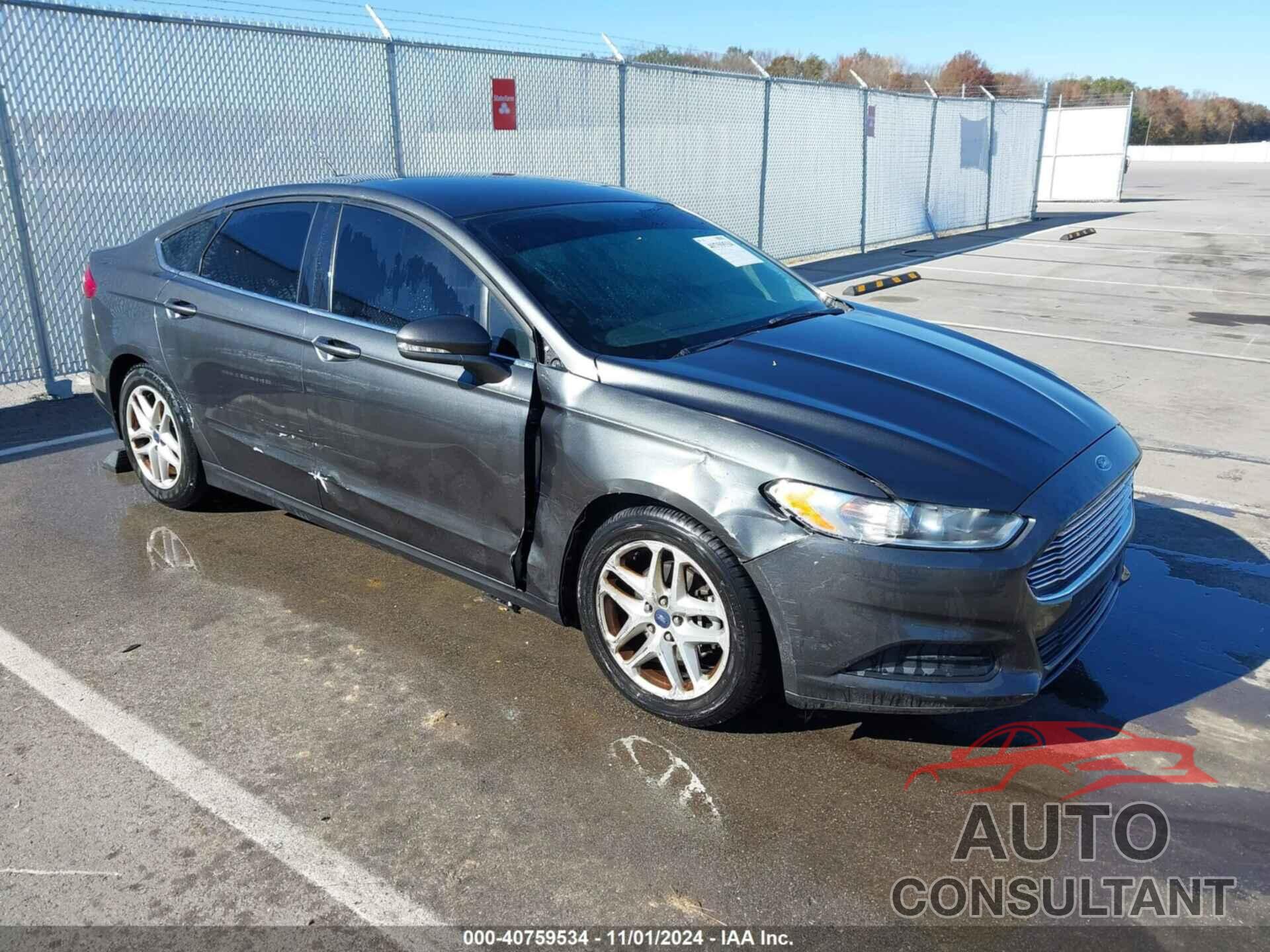 FORD FUSION 2016 - 1FA6P0H7XG5124934