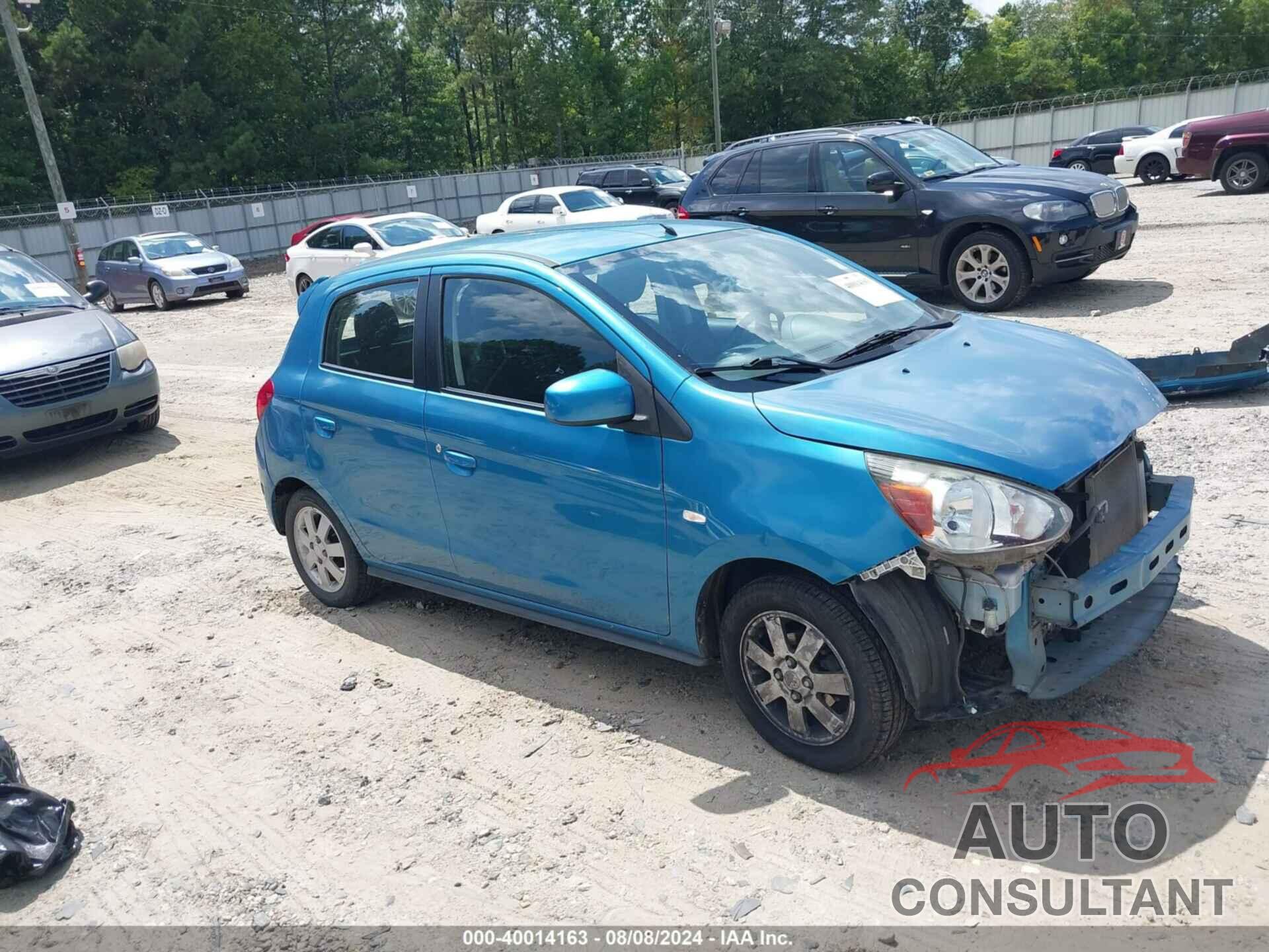 MITSUBISHI MIRAGE 2014 - ML32A4HJ6EH025507