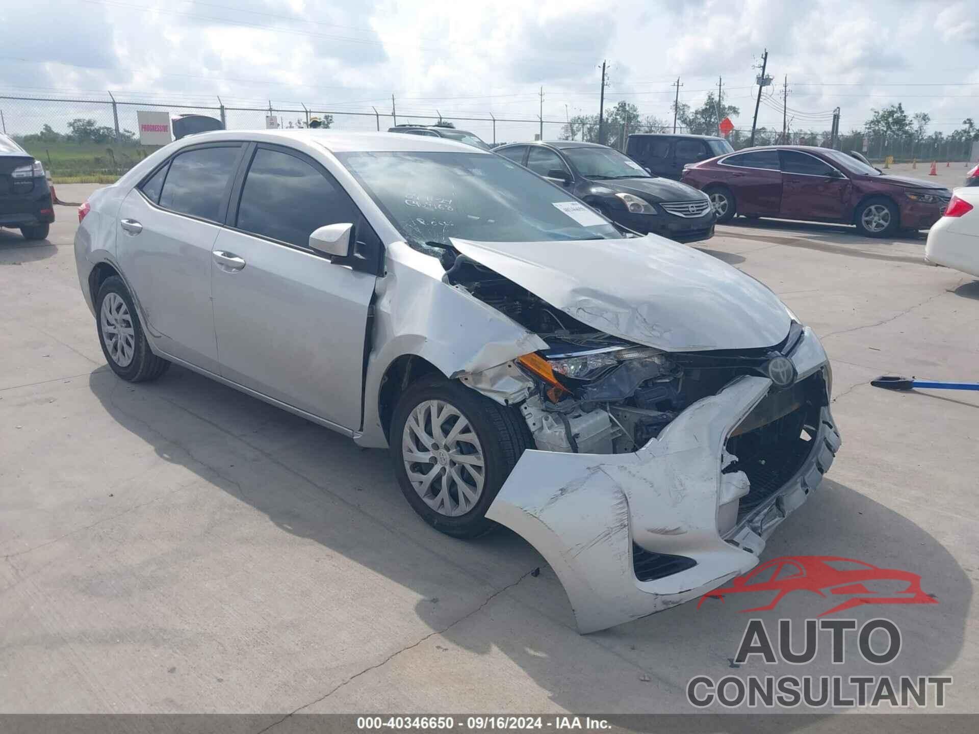 TOYOTA COROLLA 2017 - 5YFBURHEXHP605484