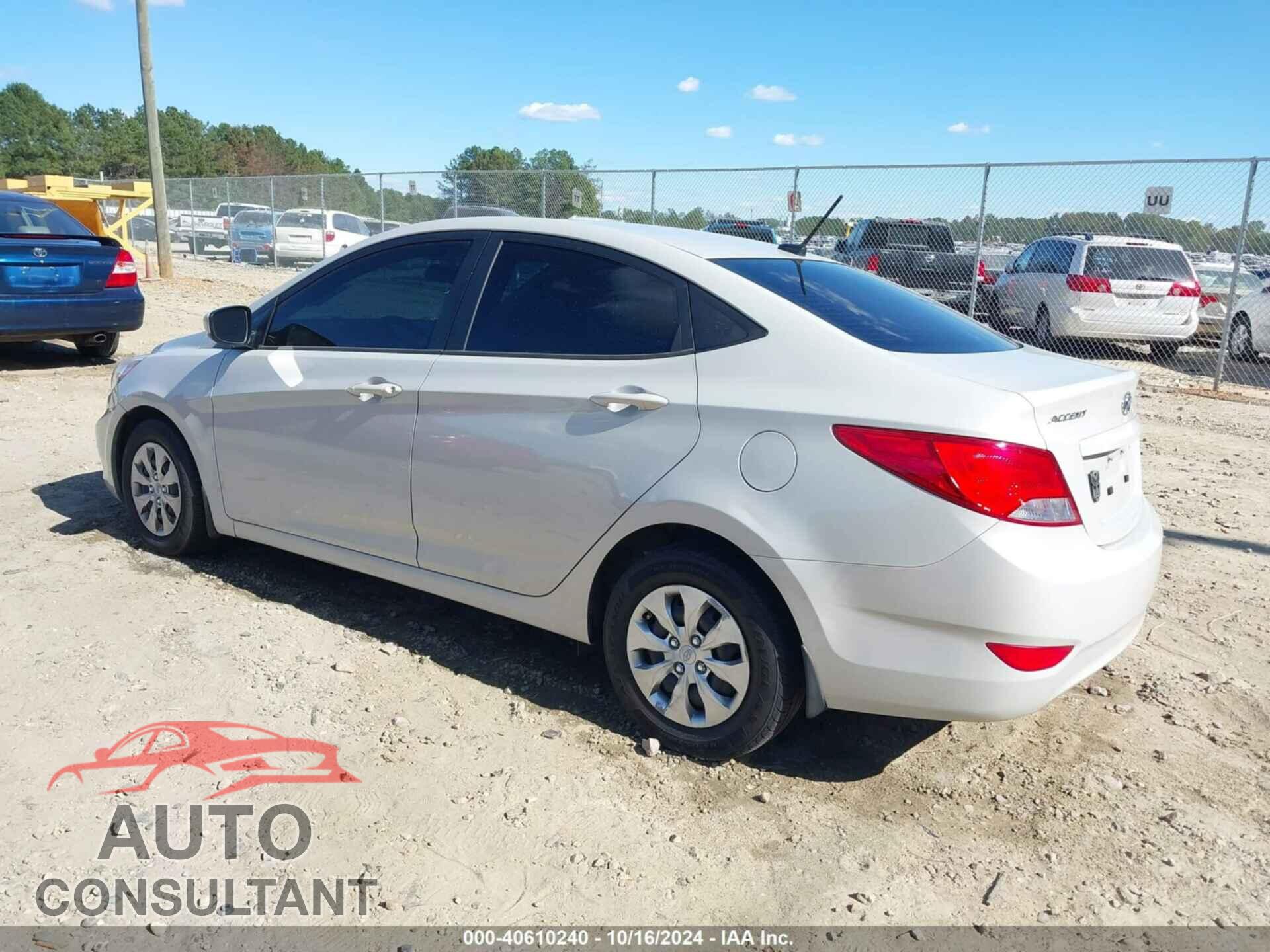 HYUNDAI ACCENT 2016 - KMHCT4AE1GU972789