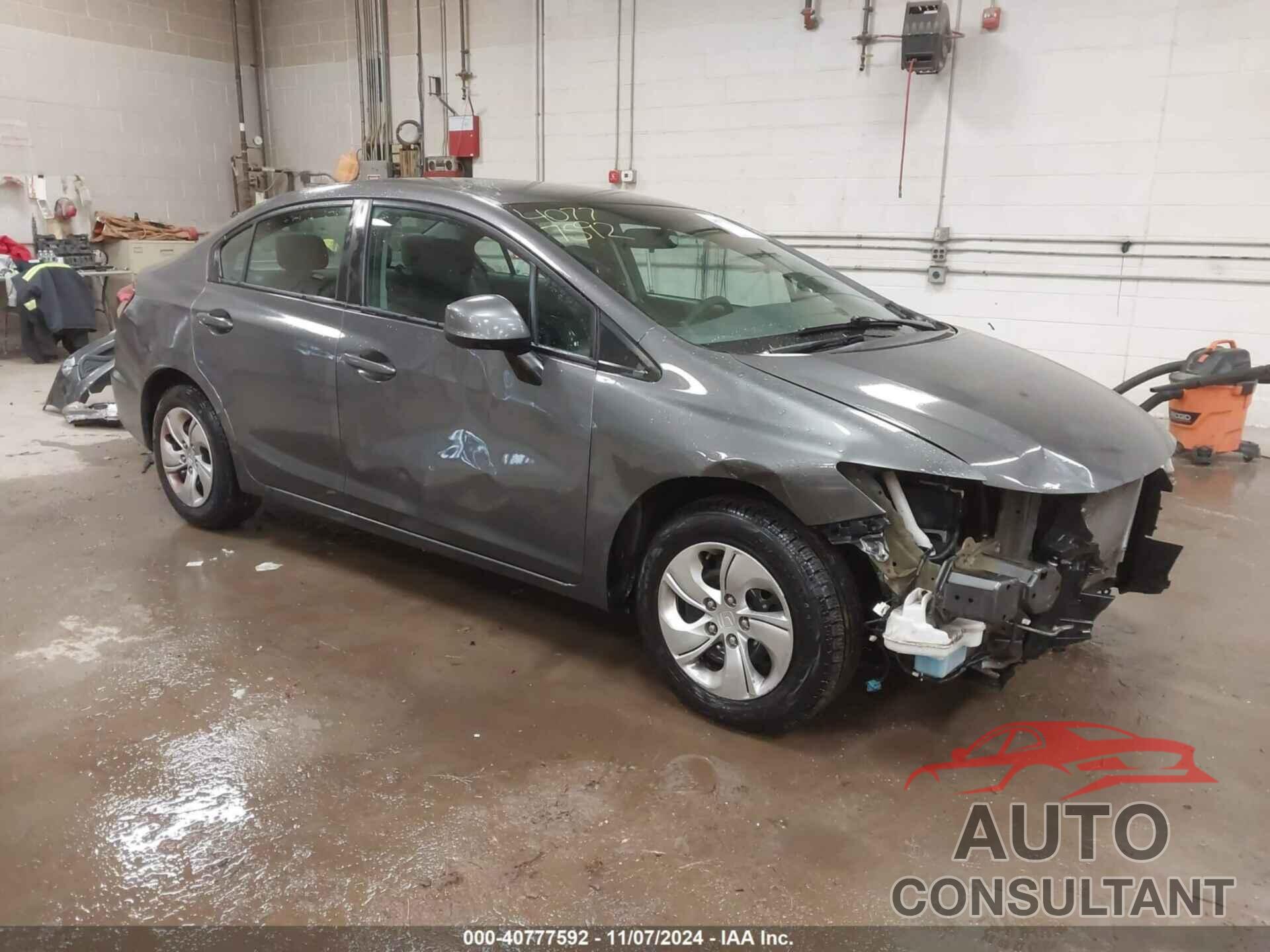 HONDA CIVIC 2013 - 2HGFB2F53DH593875