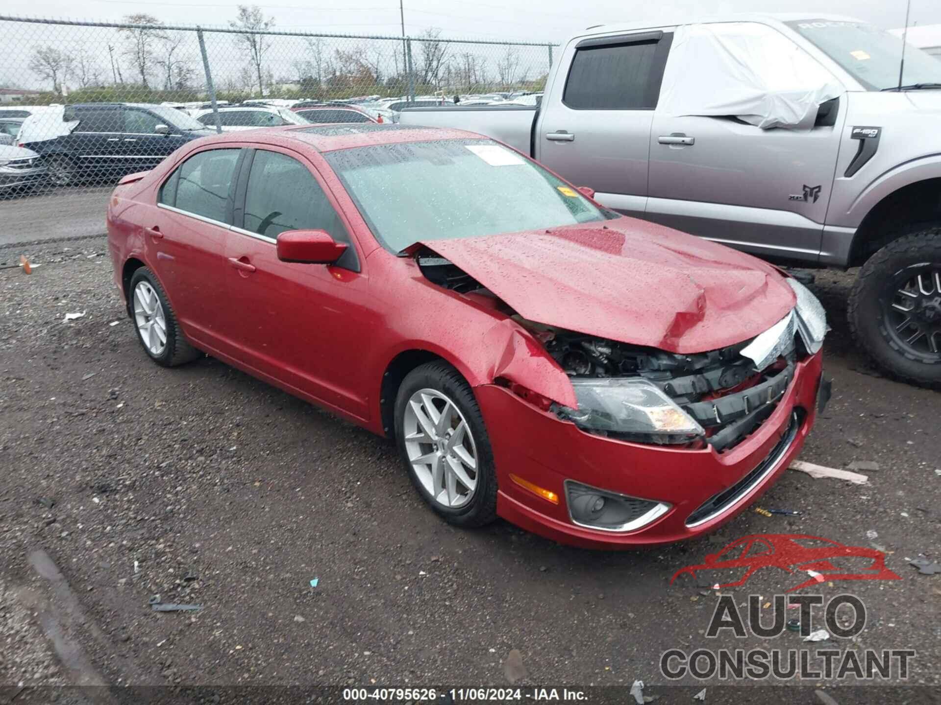 FORD FUSION 2011 - 3FAHP0JGXBR301586