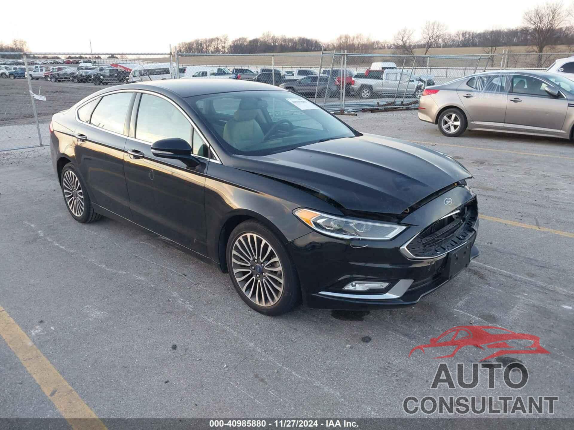 FORD FUSION 2017 - 3FA6P0K91HR158592