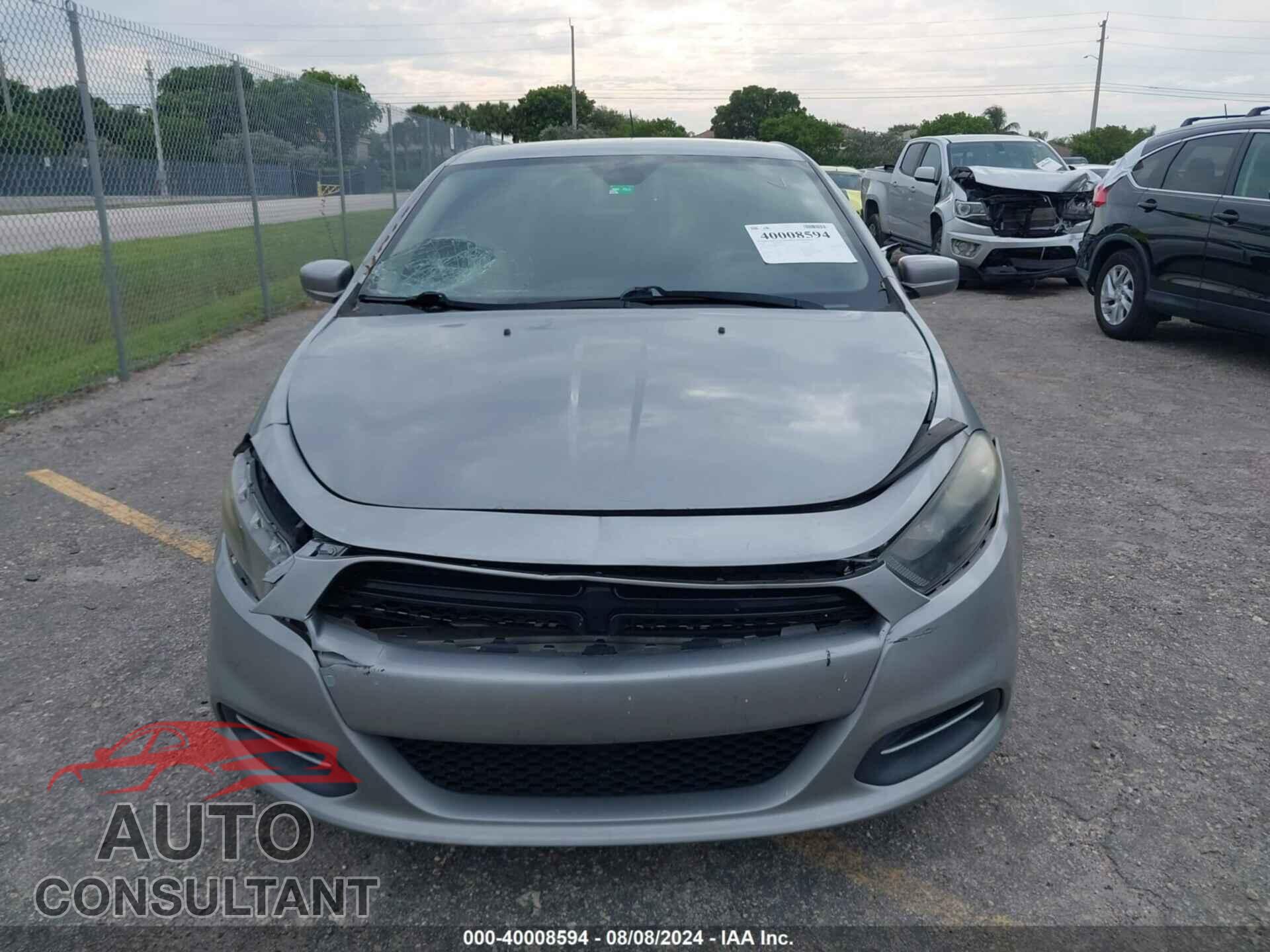 DODGE DART 2016 - 1C3CDFBB3GD660799
