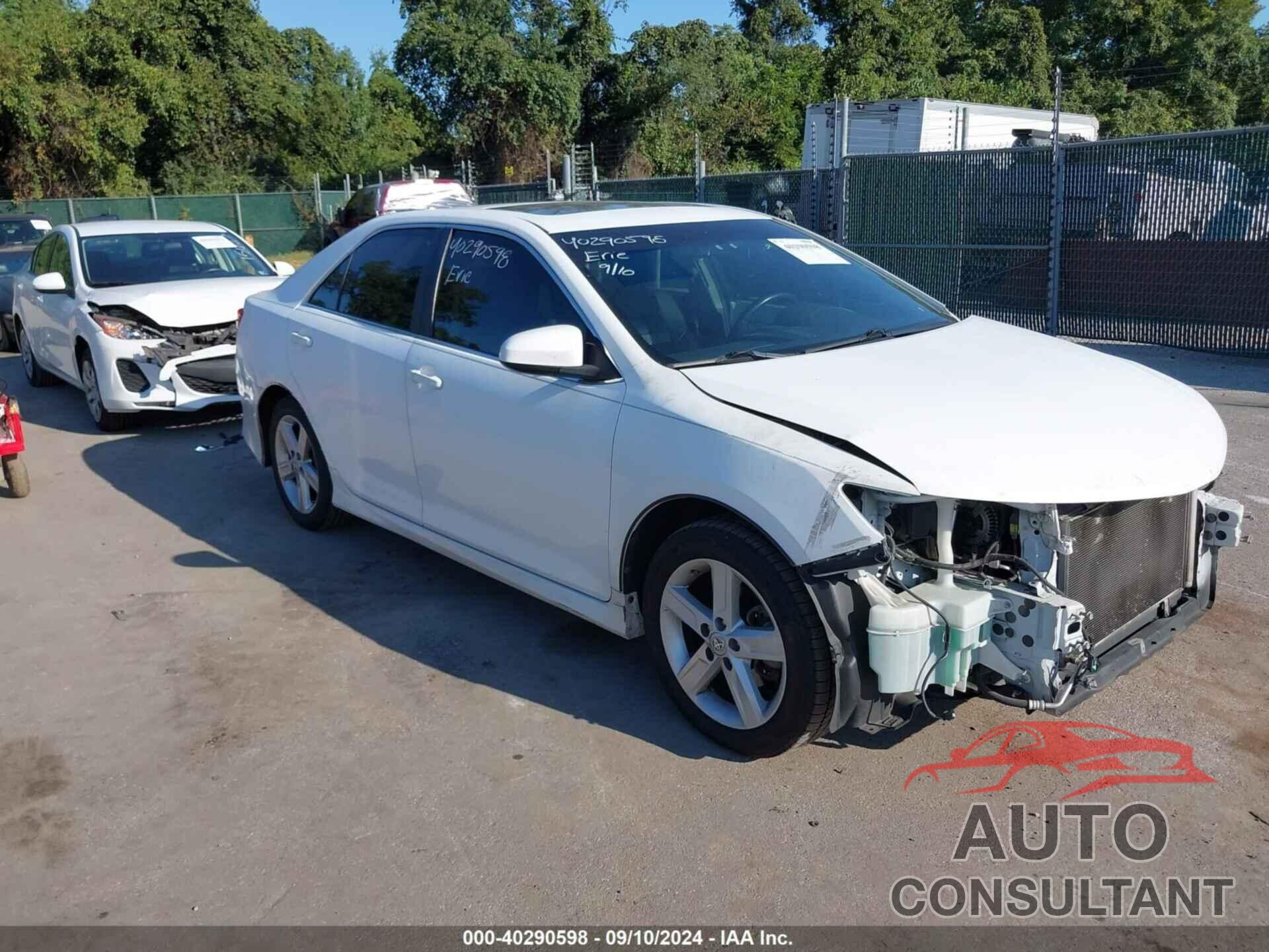 TOYOTA CAMRY 2012 - 4T1BF1FK3CU555698