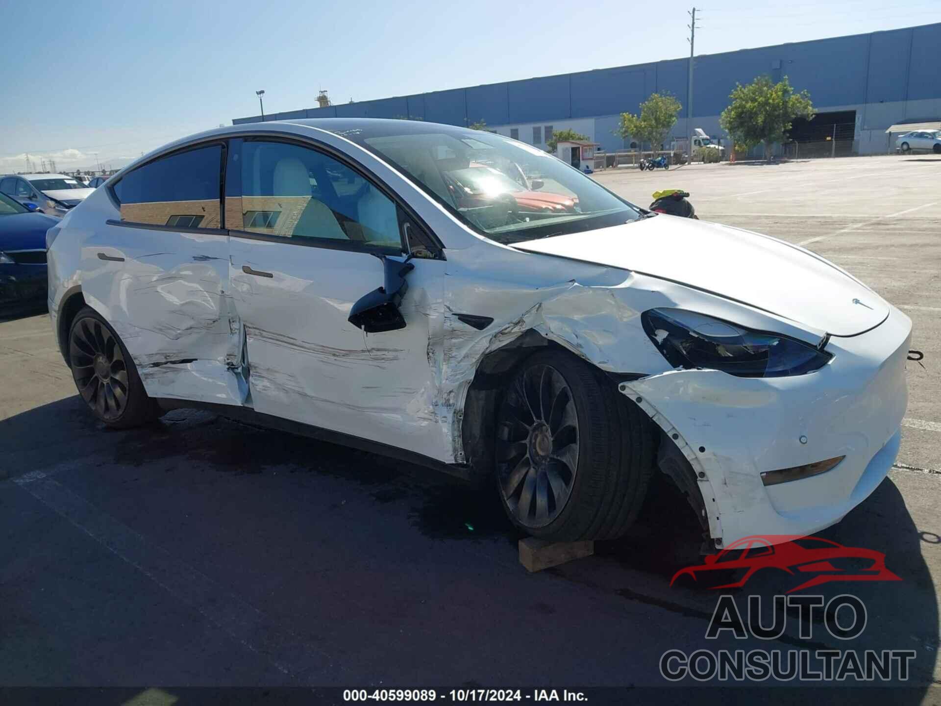 TESLA MODEL Y 2022 - 7SAYGDEFXNF407340