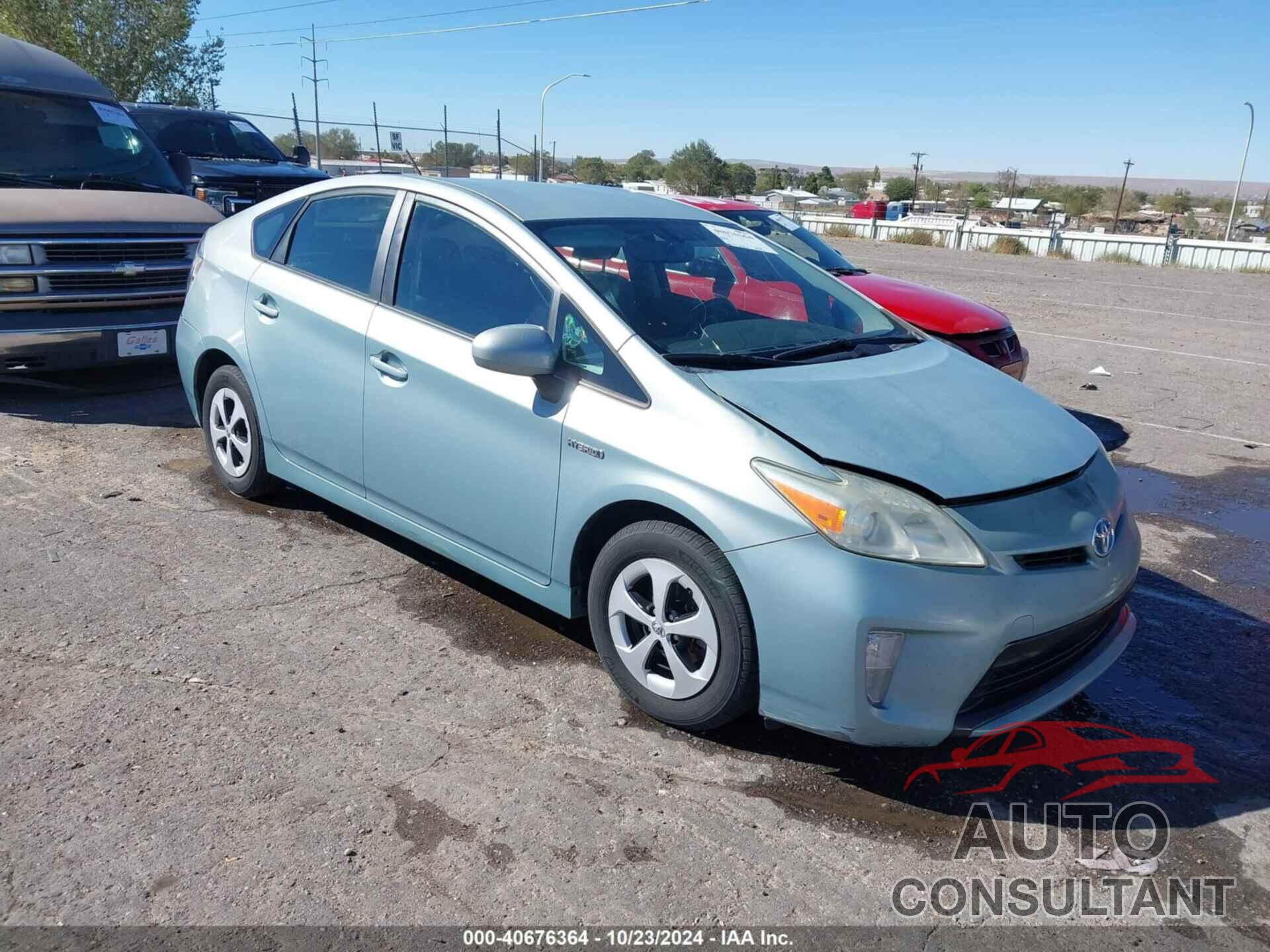 TOYOTA PRIUS 2012 - JTDKN3DU1C5381681