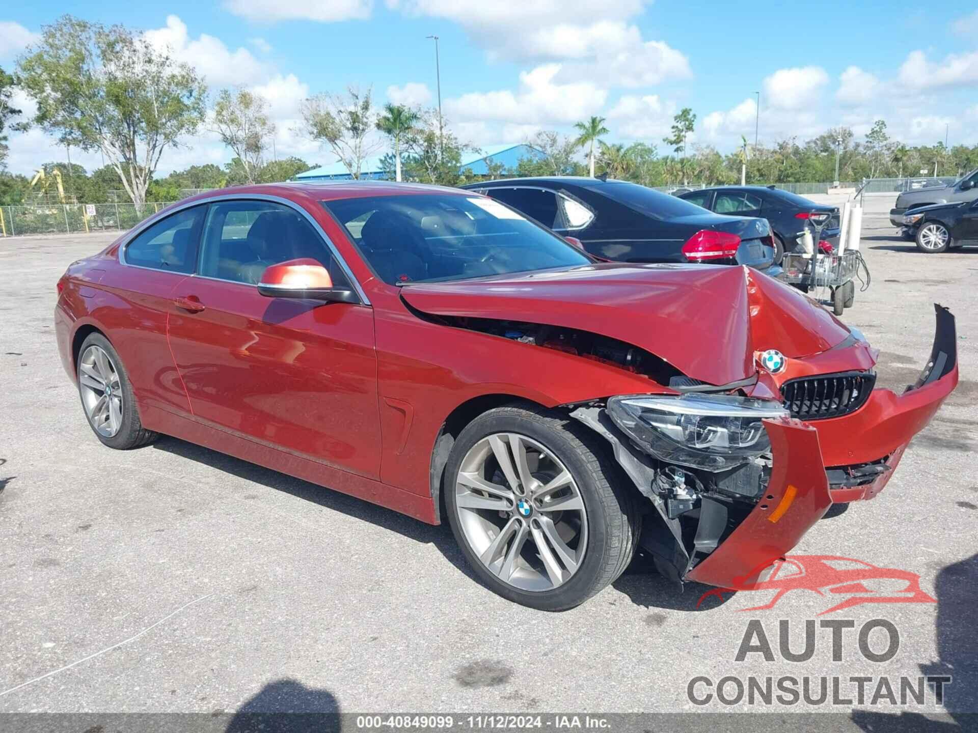 BMW 430I 2019 - WBA4W3C50KAF93526