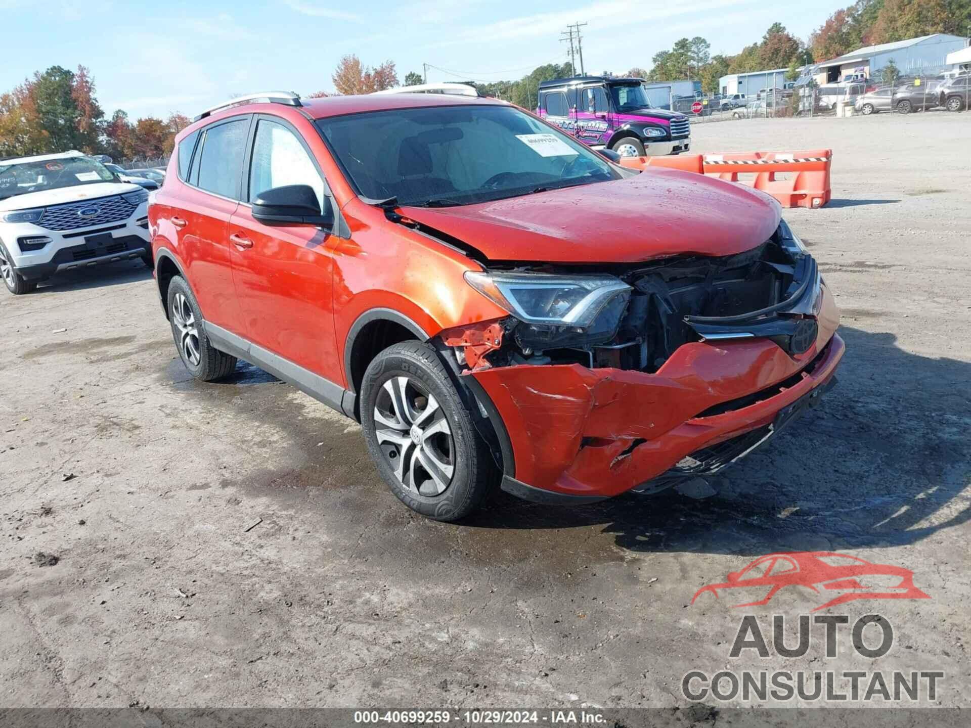 TOYOTA RAV4 2016 - 2T3ZFREV1GW270598