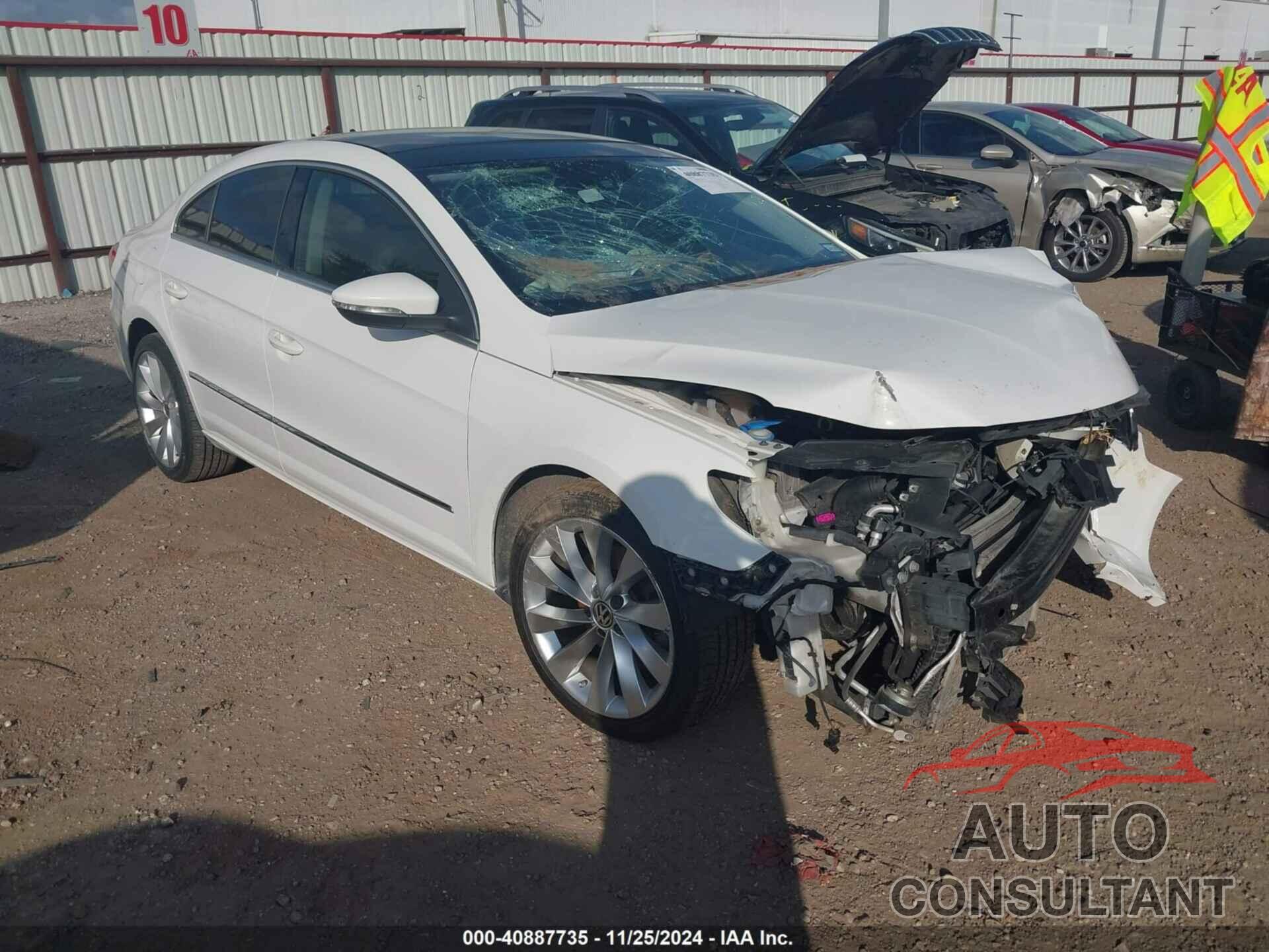 VOLKSWAGEN CC 2012 - WVWHP7AN0CE537427