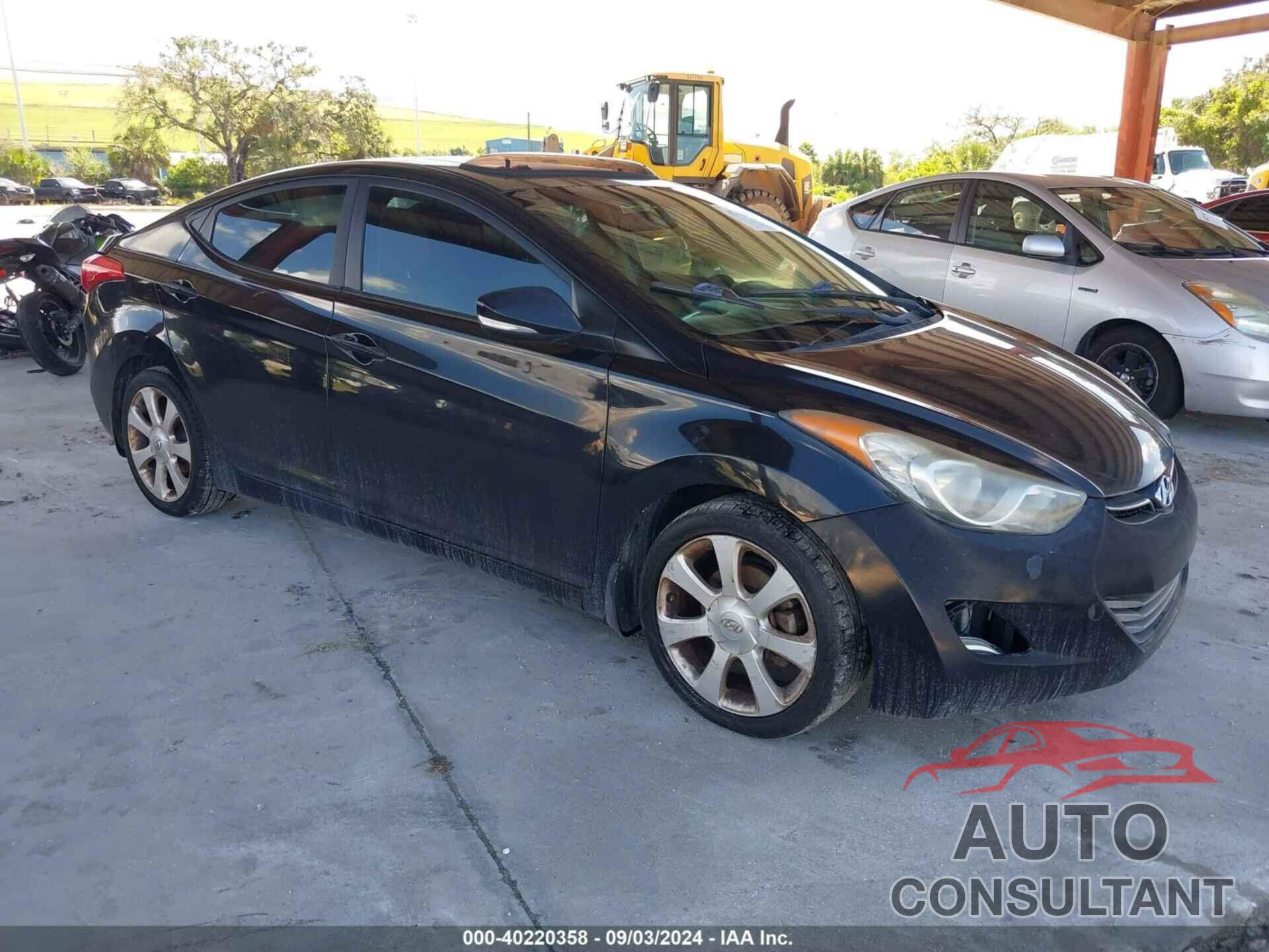 HYUNDAI ELANTRA 2013 - 5NPDH4AE0DH160481