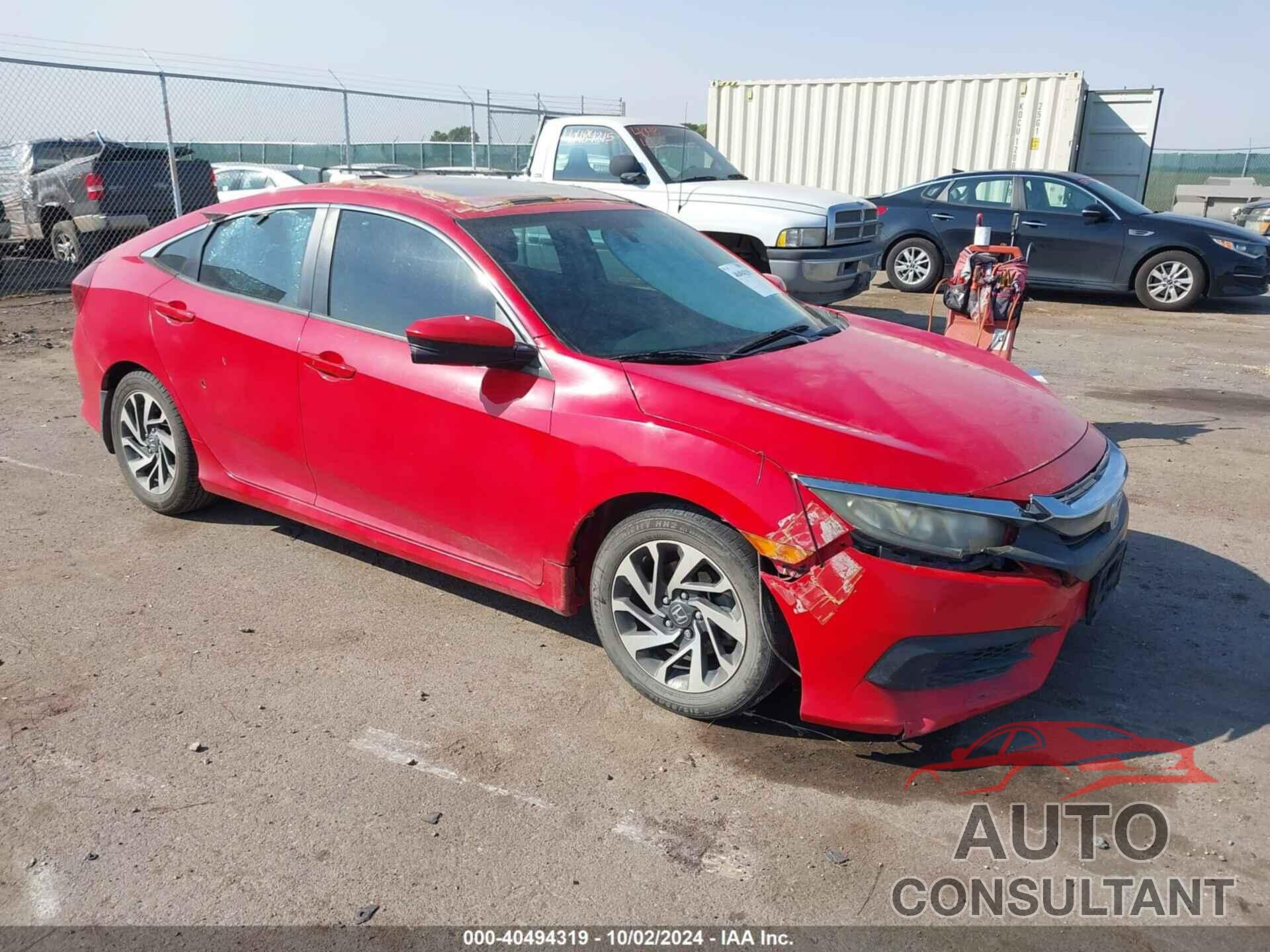 HONDA CIVIC 2016 - 2HGFC2F7XGH525401