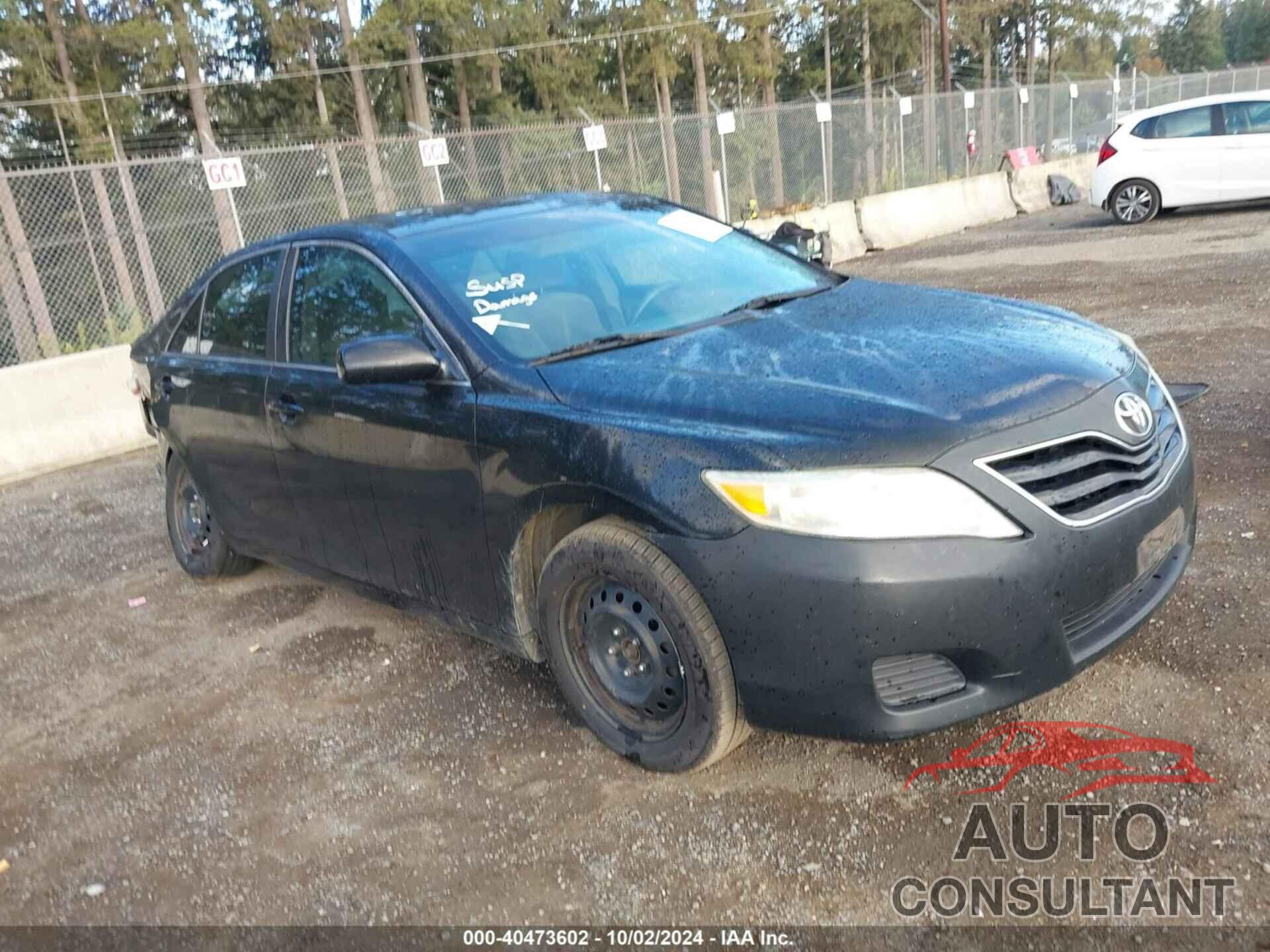 TOYOTA CAMRY 2010 - 4T1BF3EK4AU036802