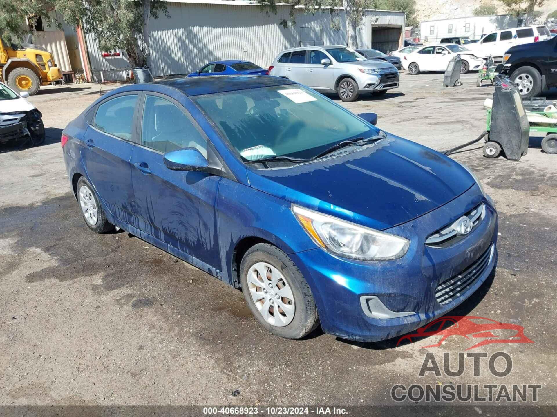 HYUNDAI ACCENT 2017 - KMHCT4AE6HU224895