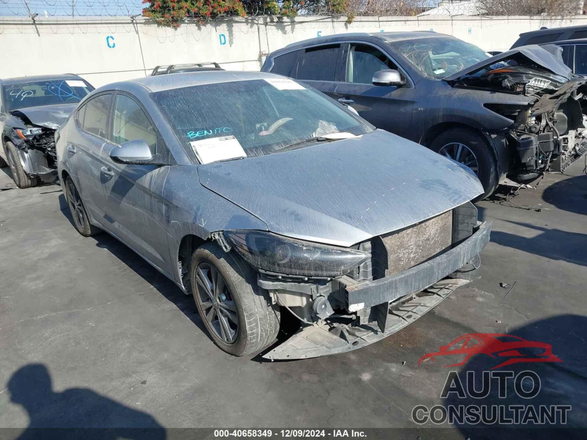 HYUNDAI ELANTRA 2017 - 5NPD84LF4HH079852