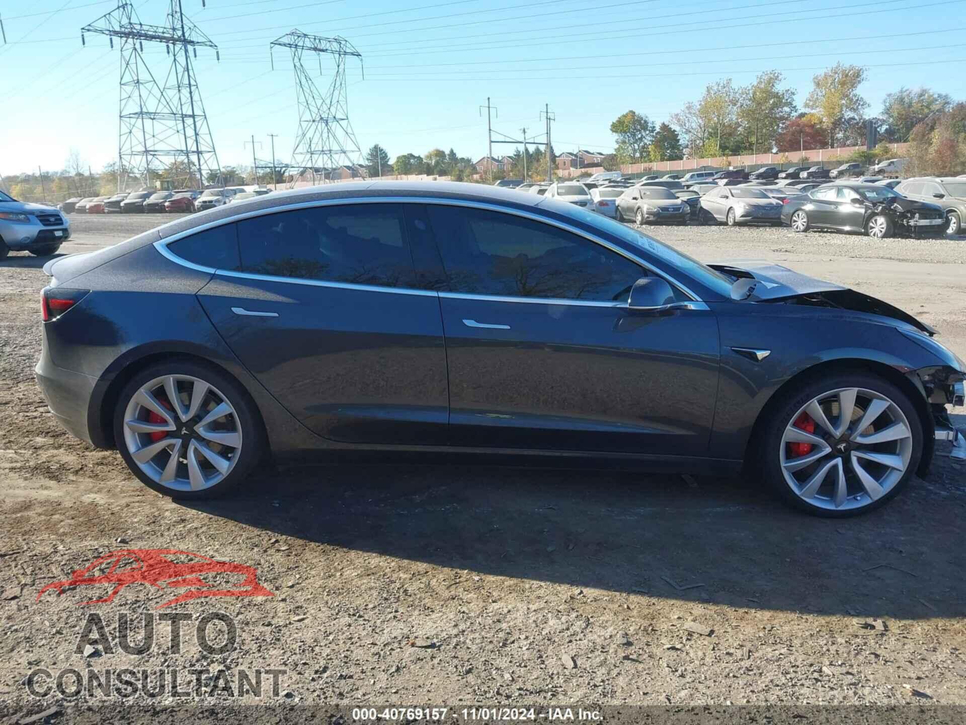 TESLA MODEL 3 2018 - 5YJ3E1EB2JF072982