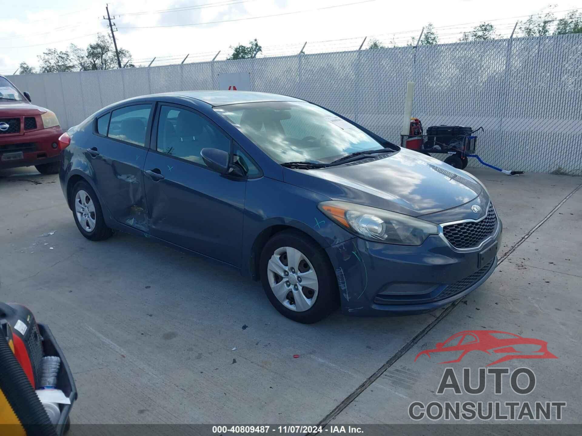 KIA FORTE 2015 - KNAFX4A66F5430169