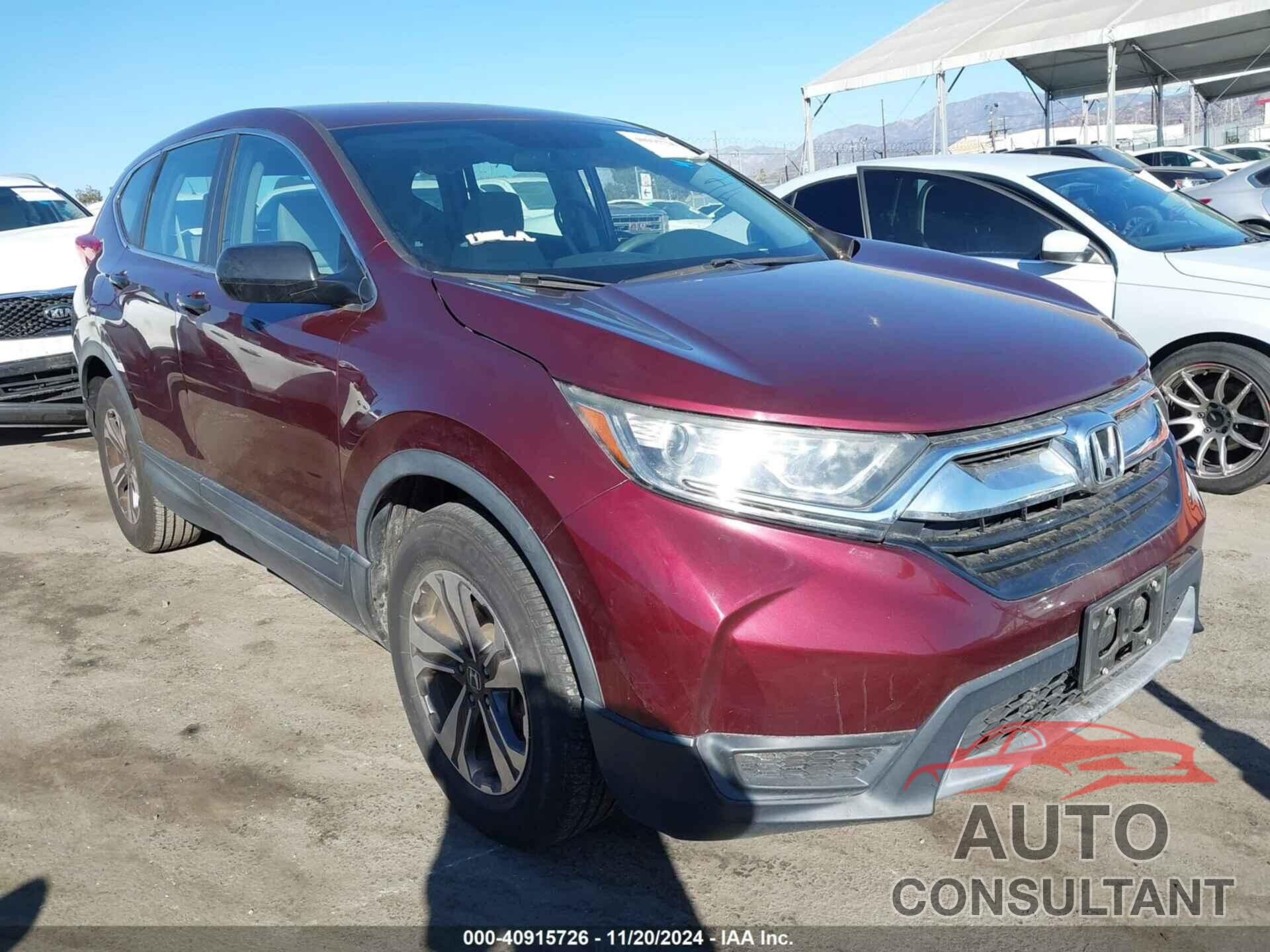 HONDA CR-V 2017 - 7FARW5H37HE011080